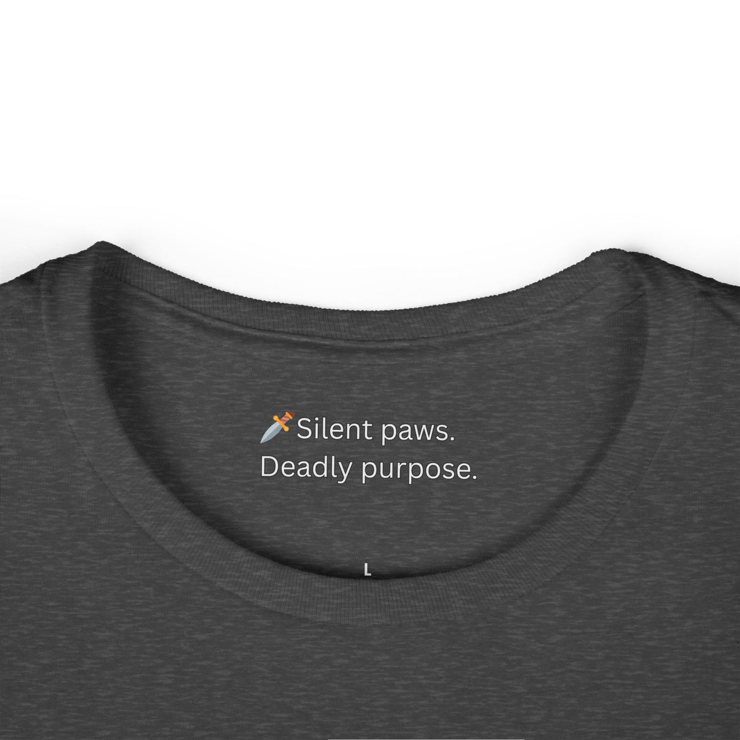 Samurai Cat Womens Softstyle Tee
