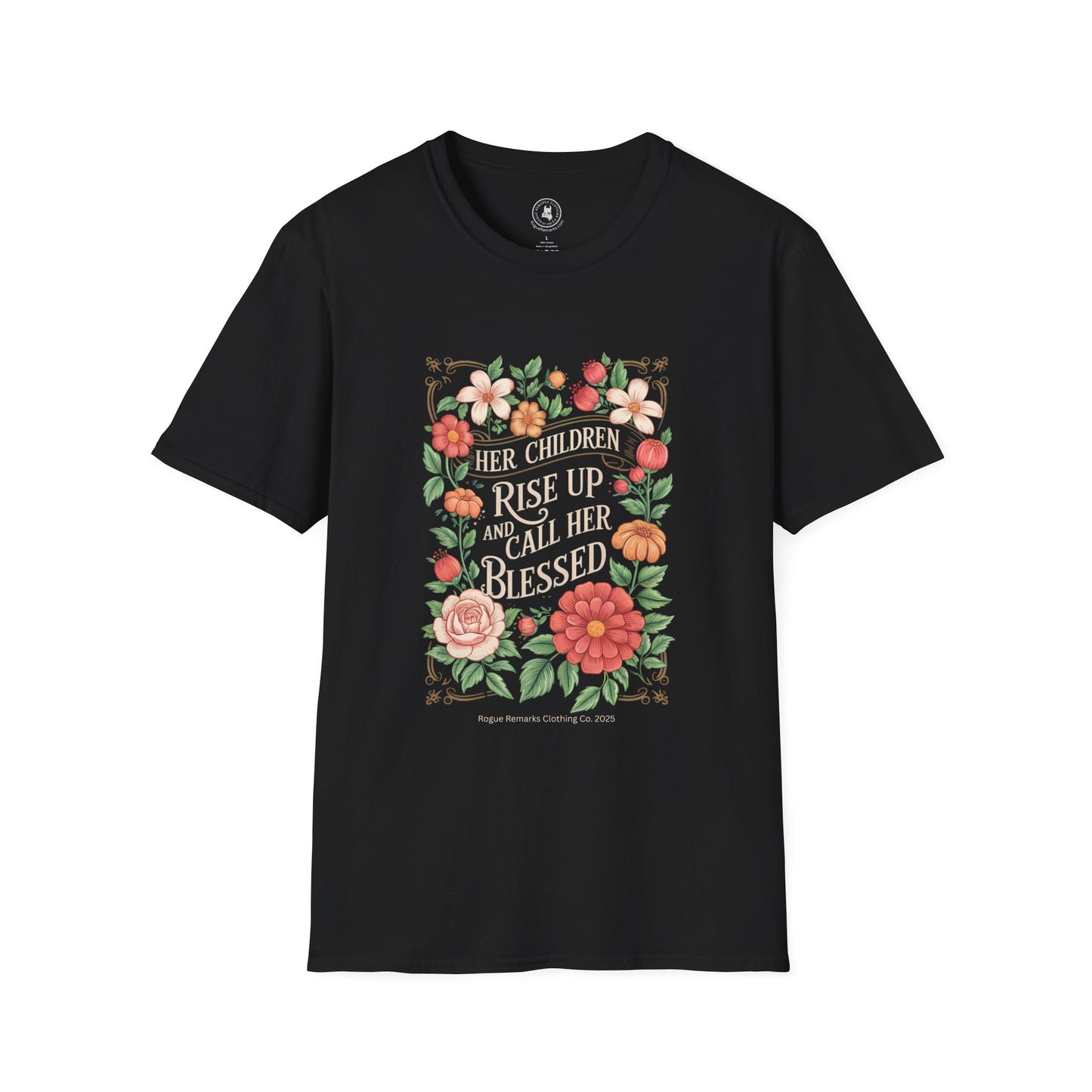 Her Children Call Her Blessed Tee – Legacy Bloom Edition Unisex T-Shirt