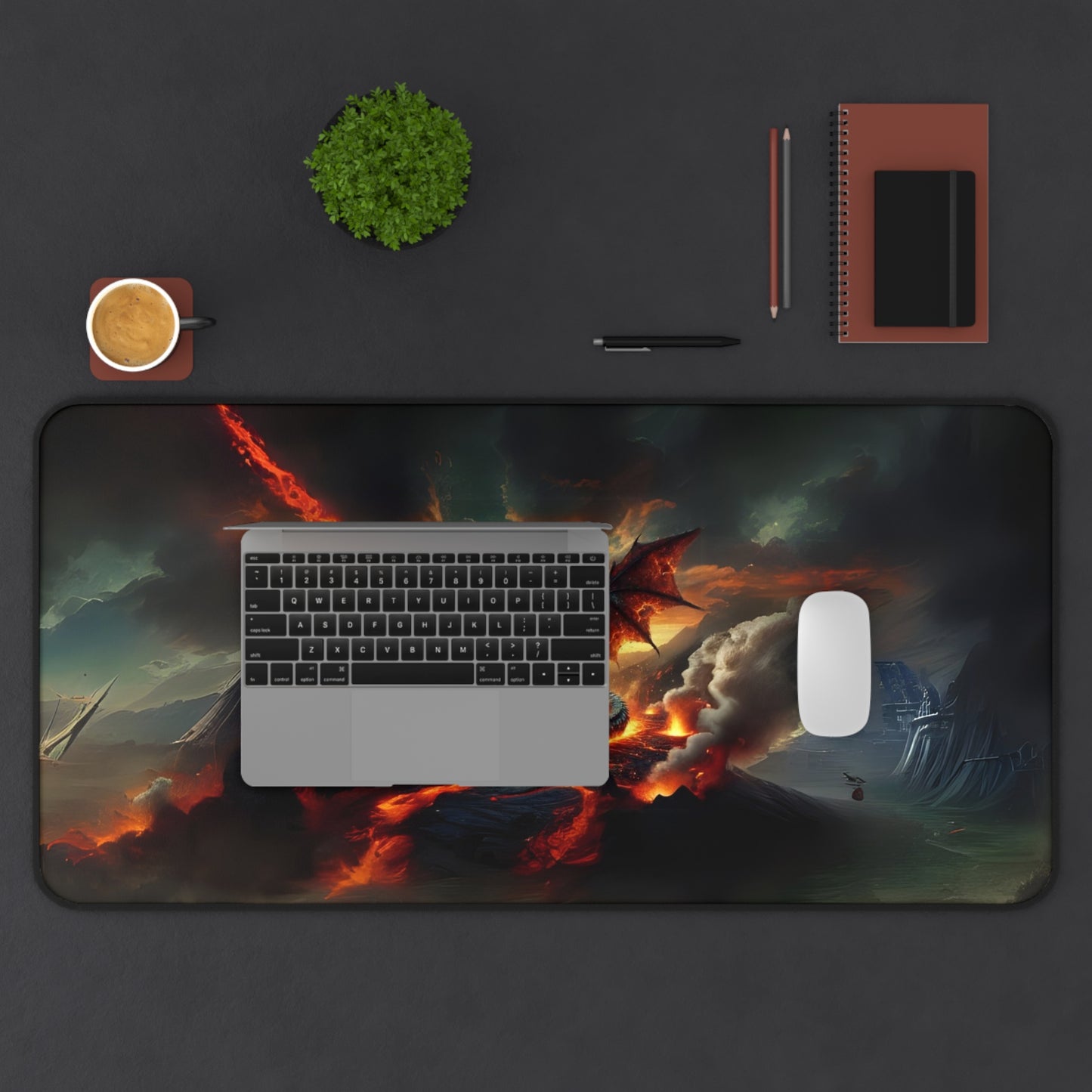 Inferno Reign Gaming Desk Mat
