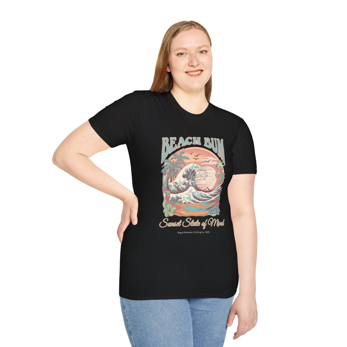 Beach Bum – Sunset State of Mind Unisex T-Shirt