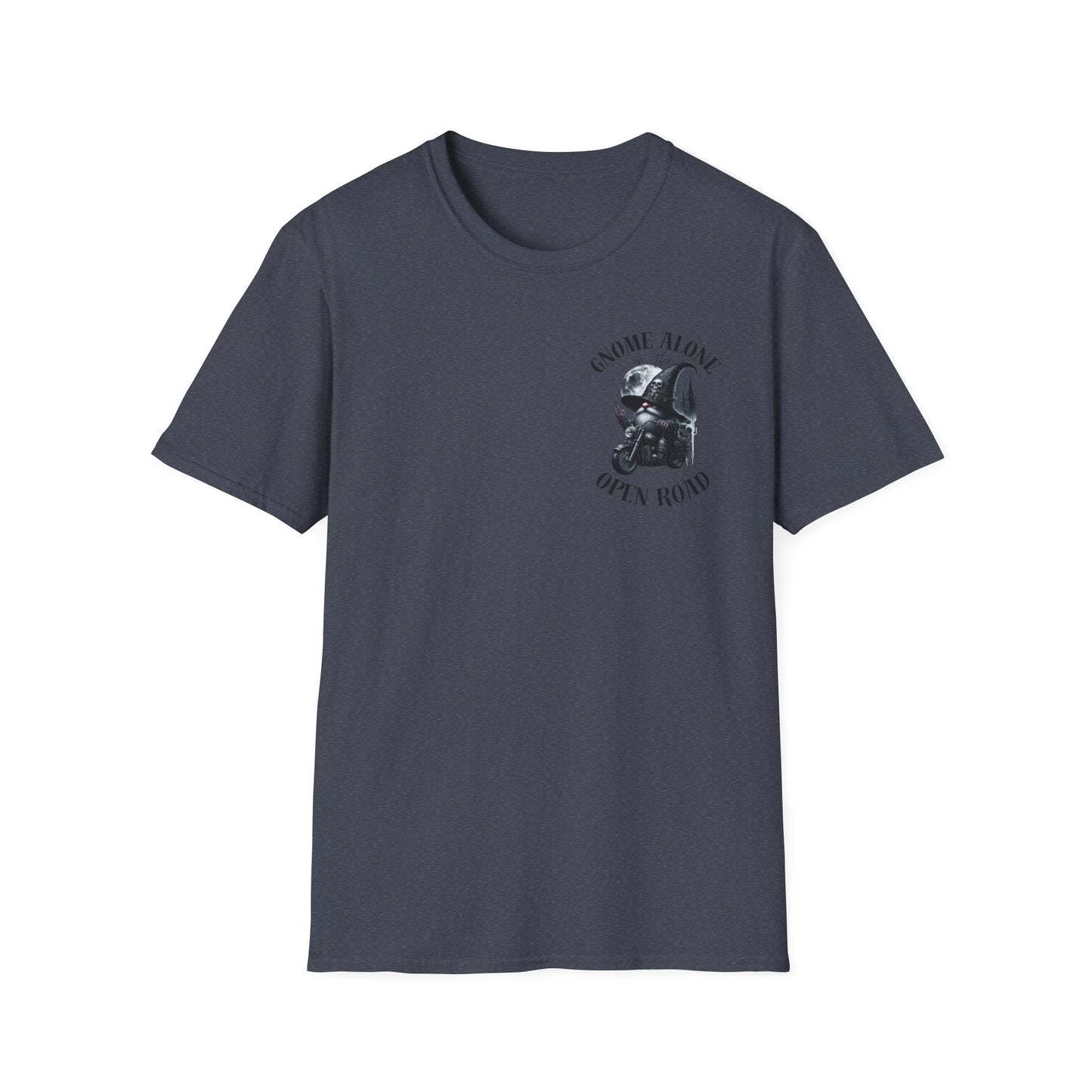 Gnome Alone on the Open Road Unisex Softstyle T-Shirt