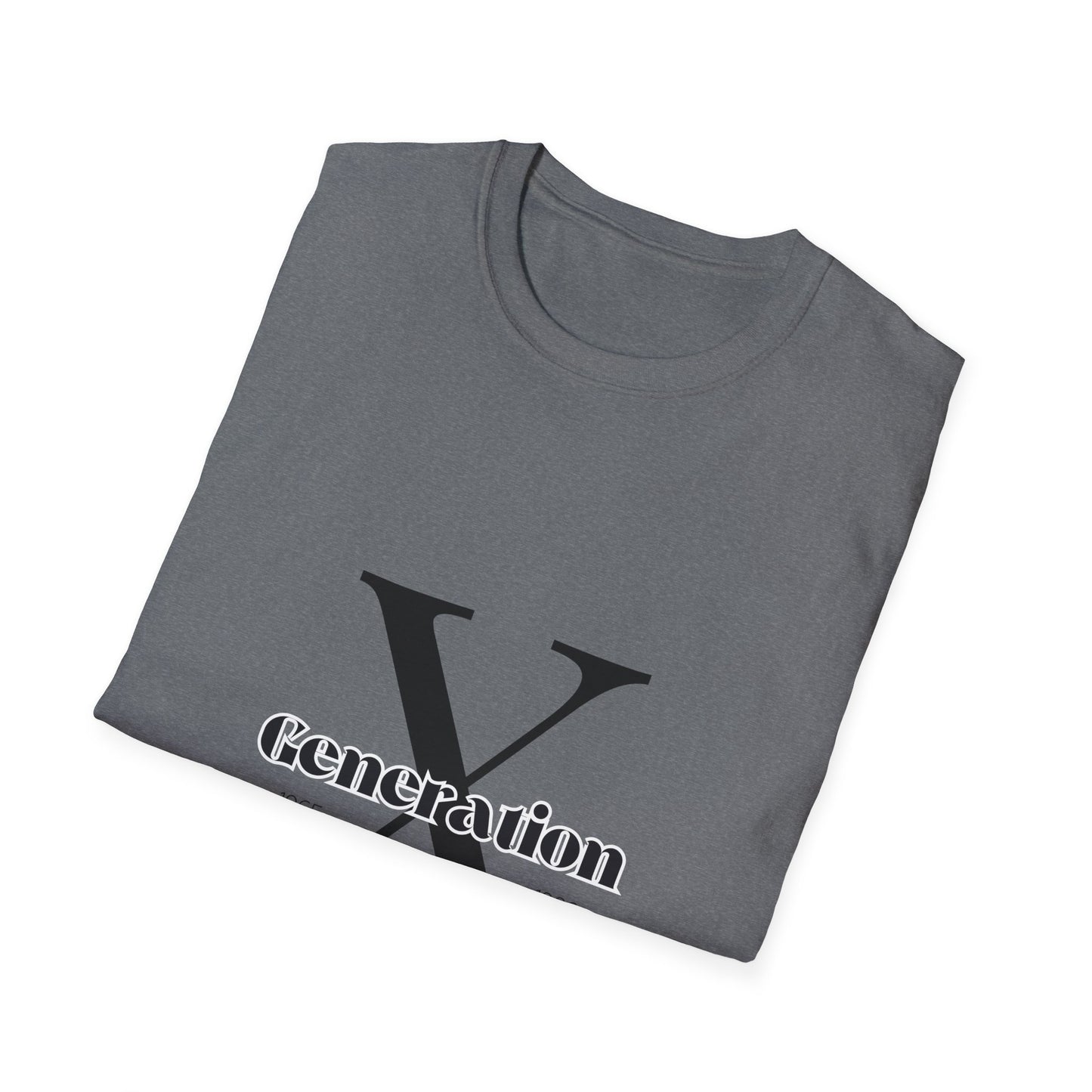Generation X Unisex Softstyle T-Shirt