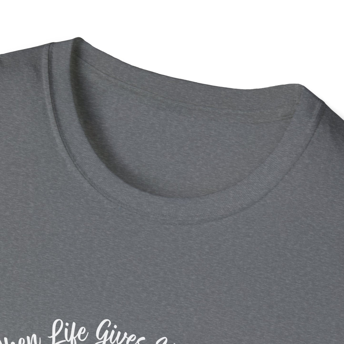When Life Gives You Limes… Make a Mojito! Unisex Softstyle T-Shirt