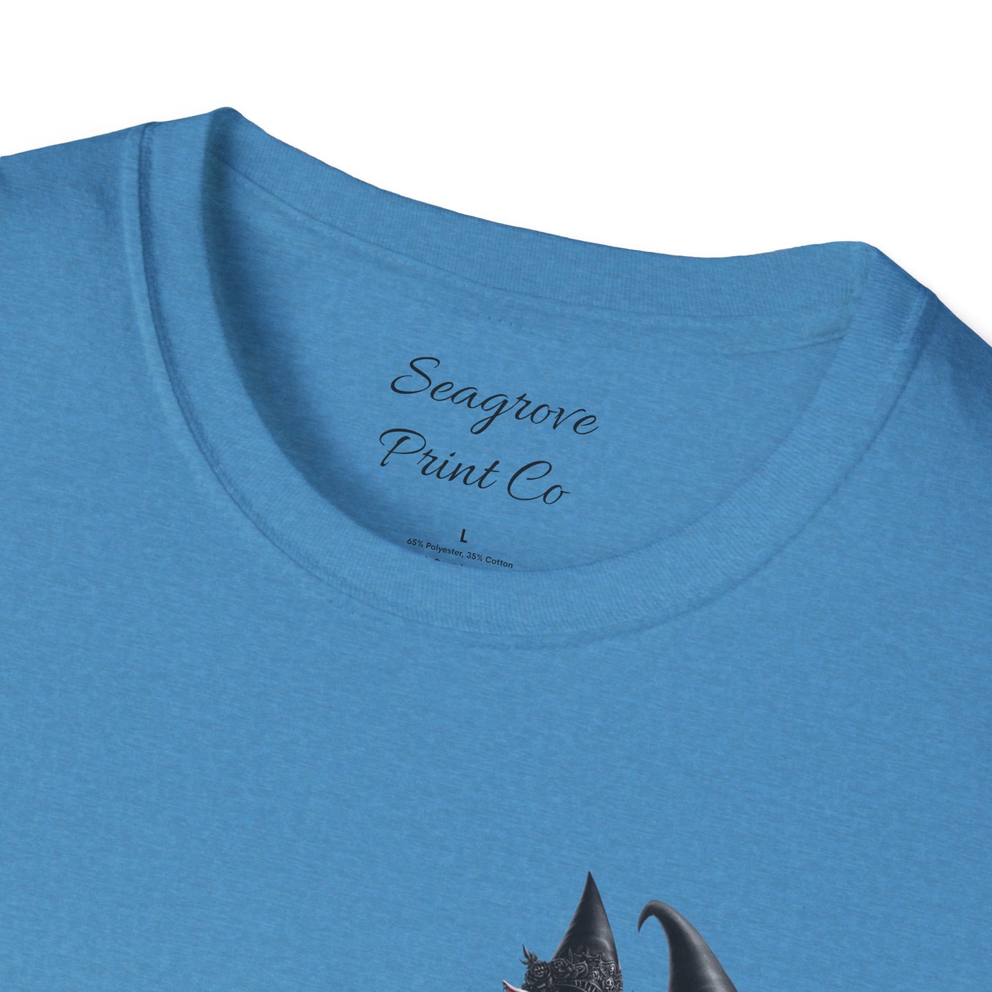 “Gothic Vibes, Midnight Rides” Unisex Softstyle T-Shirt
