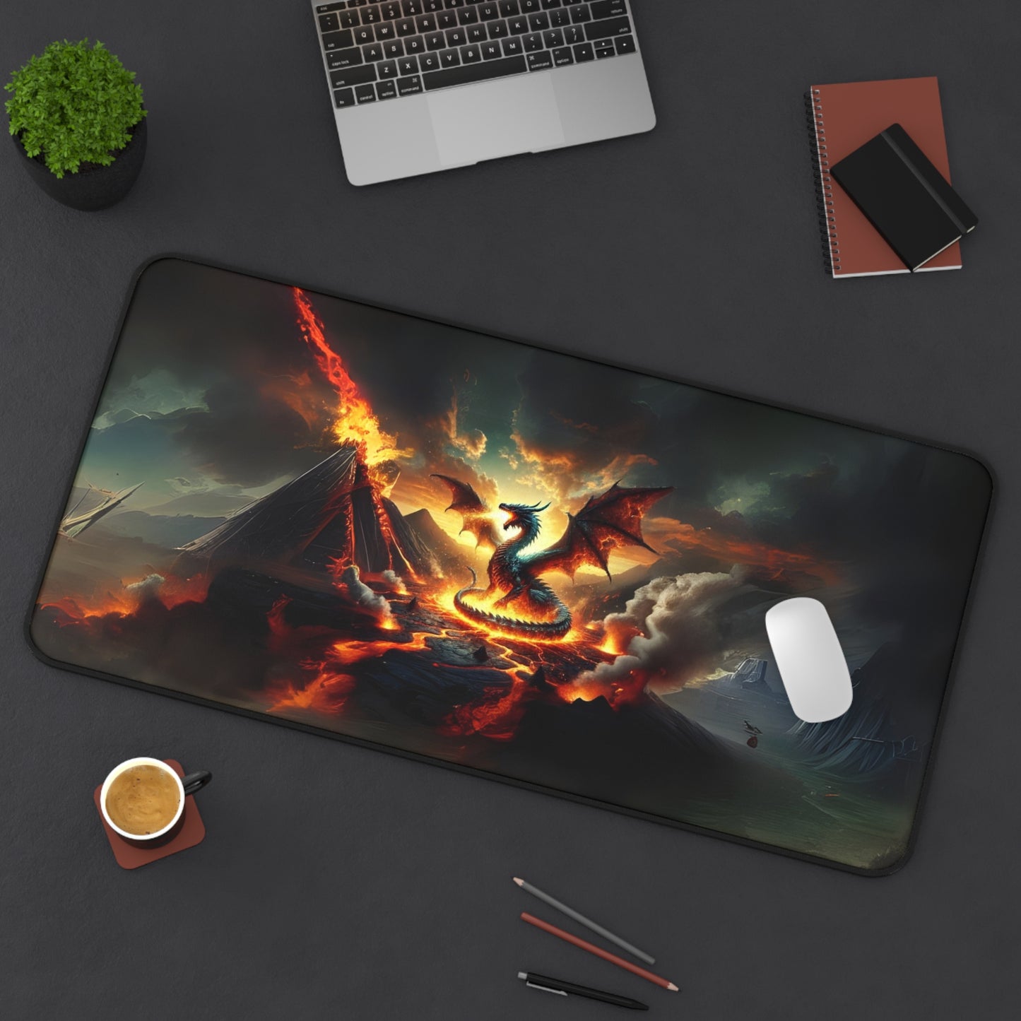 Inferno Reign Gaming Desk Mat
