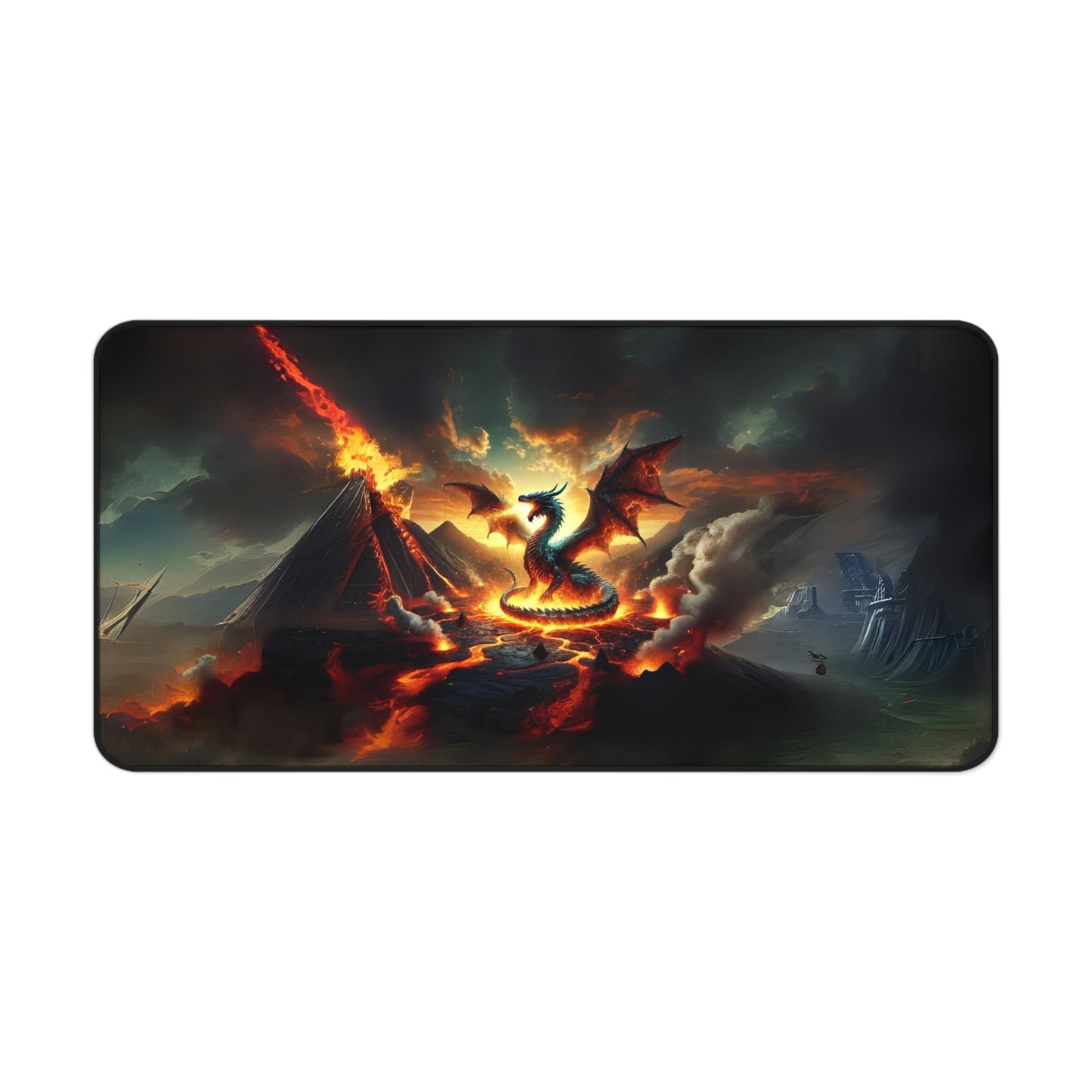 Inferno Reign Gaming Desk Mat