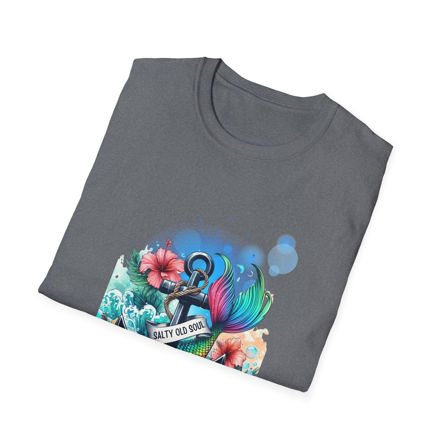 Somewhere Between a Siren & a Sailor Unisex Softstyle T-Shirt