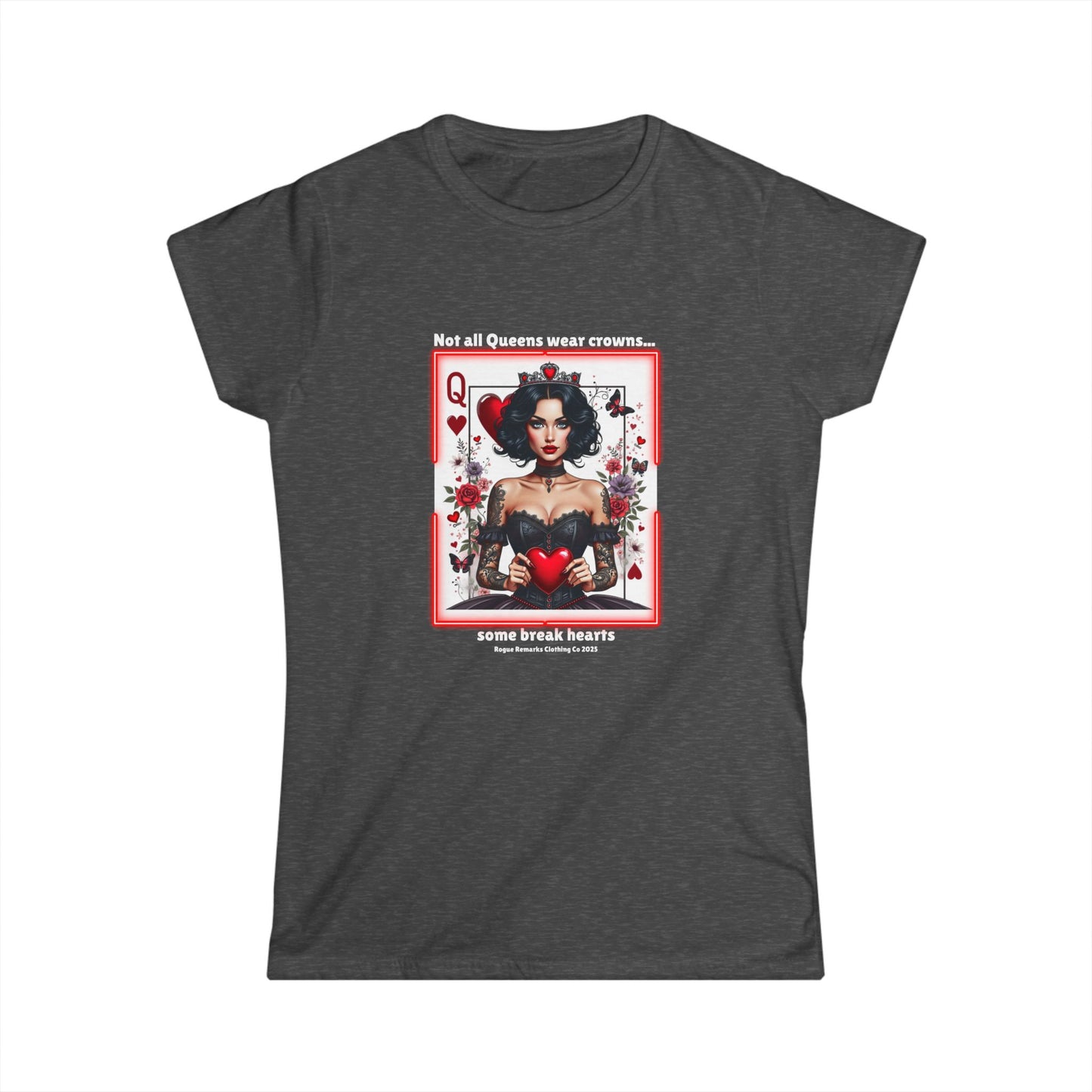 Queen of Hearts Women's Softstyle Tee