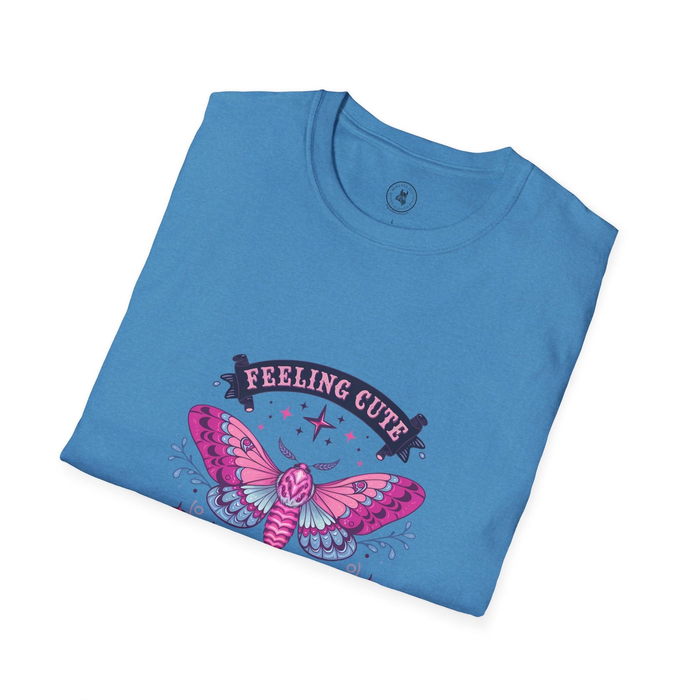 Feeling Cute, Might Hex You Later Unisex Tee – Moth Magic Edition