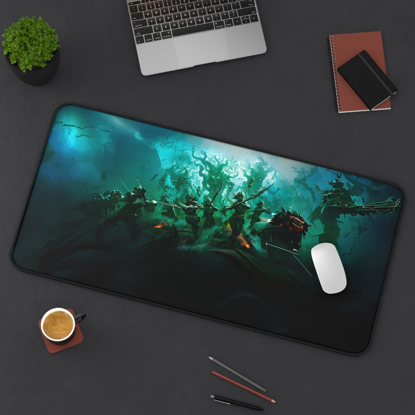 Tide of the Deep Gaming Desk Mat