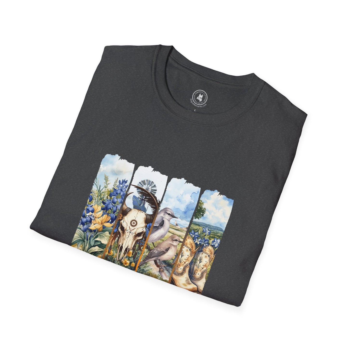 Texas Hill Country Tee – Lone Star Roots Edition Unisex Softstyle Tee