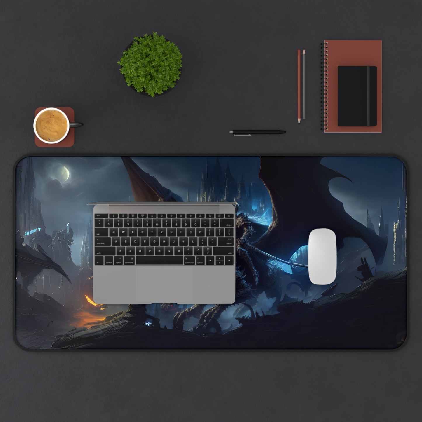 Throne of Embers Gaming Desk Mat