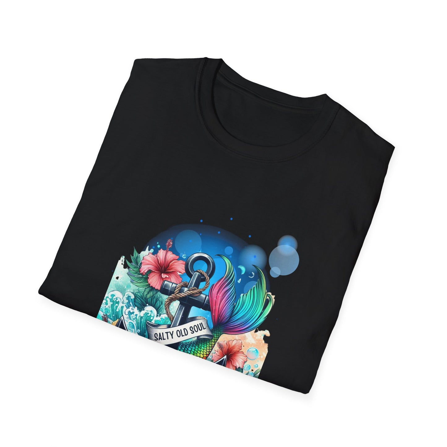 Somewhere Between a Siren & a Sailor Unisex Softstyle T-Shirt