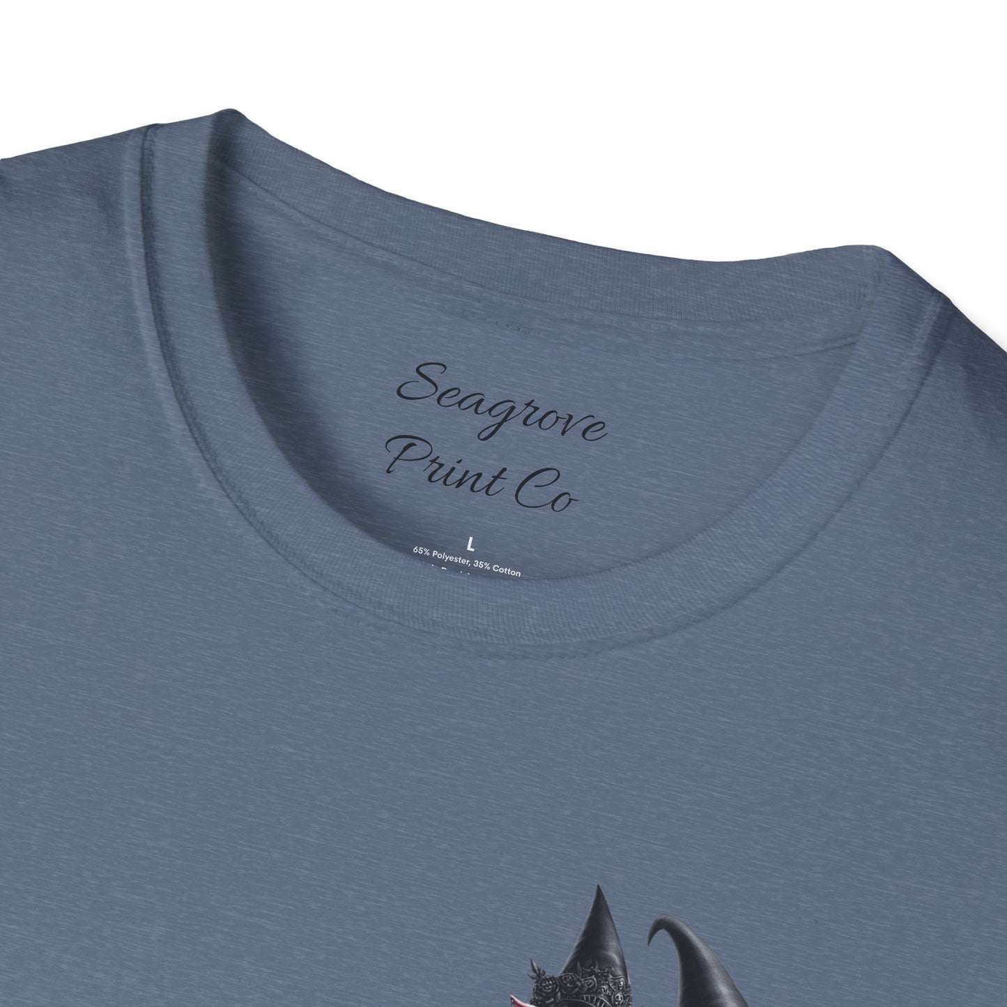 “Gothic Vibes, Midnight Rides” Unisex Softstyle T-Shirt