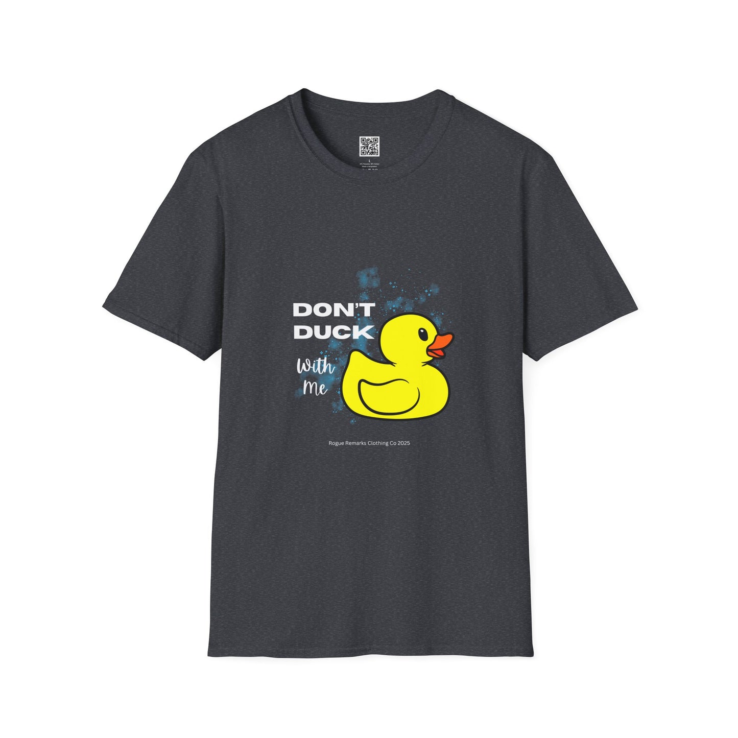 Fun Retro Duck Graphic T-Shirt - 'Don't Duck With Me'