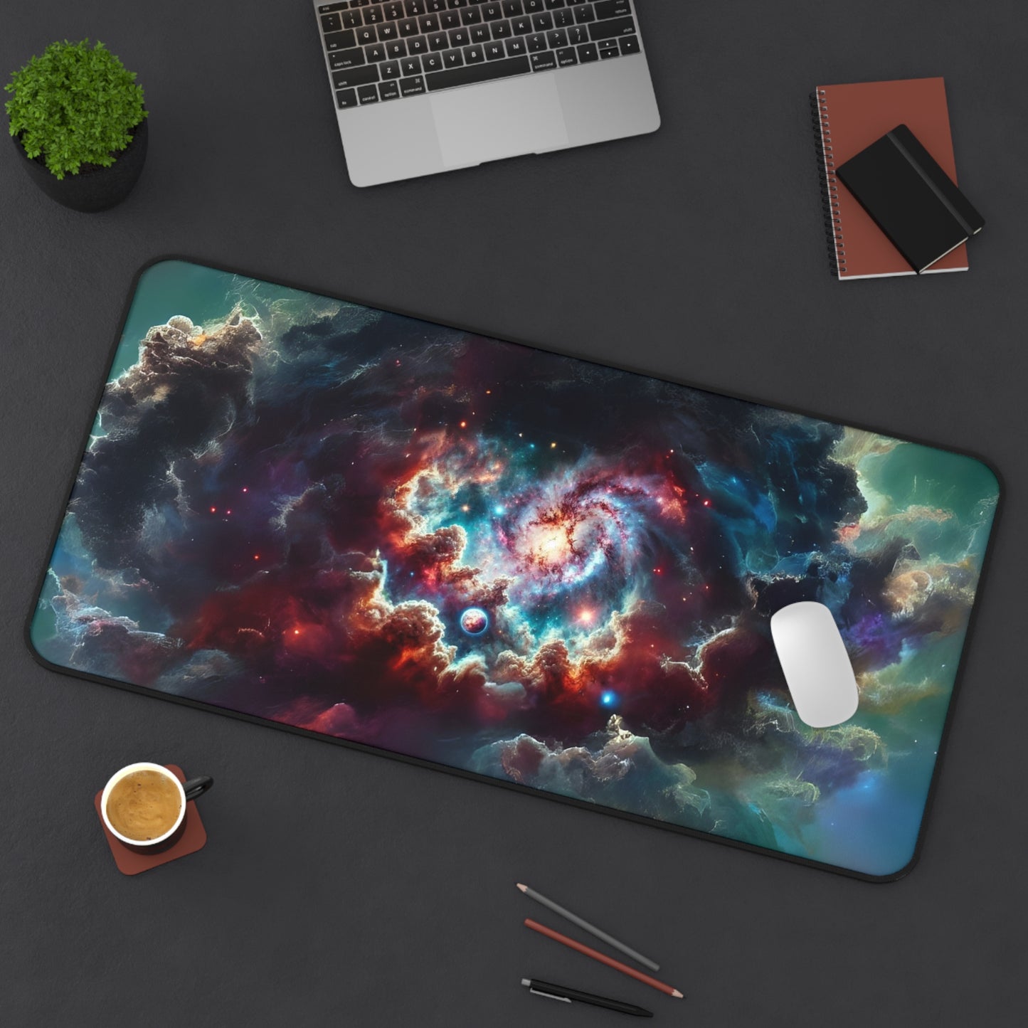 Cradle of the Cosmos Gaming Desk Mat