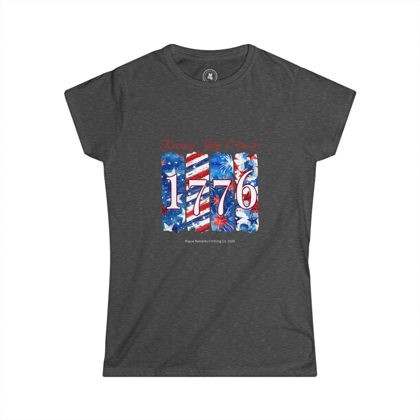 Rocking July 4th Like It’s 1776 Women's Softstyle Tee