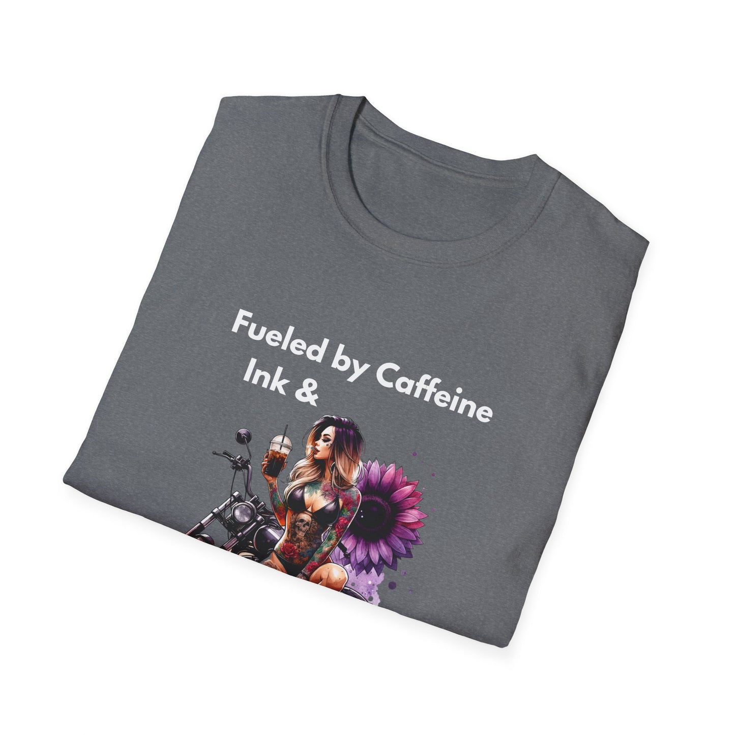 Fueled by Caffeine Unisex Softstyle T-Shirt