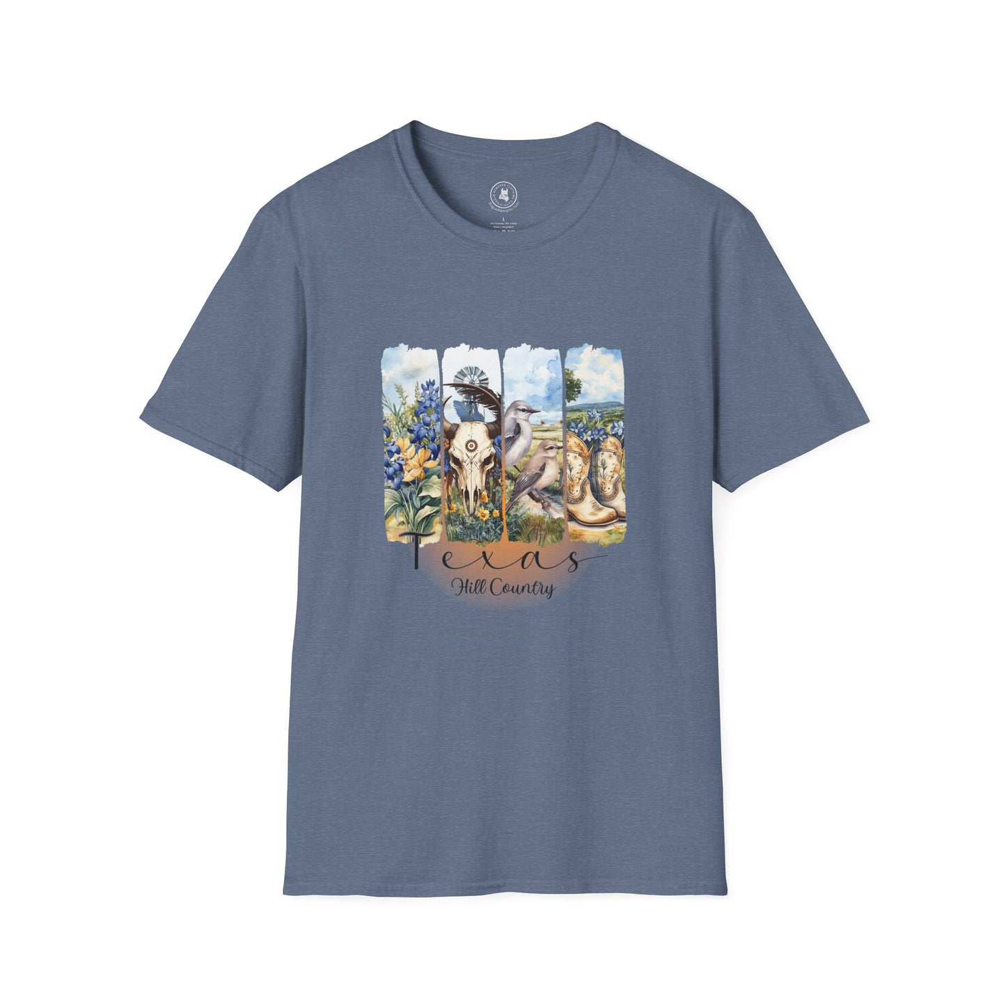 Texas Hill Country Tee – Lone Star Roots Edition Unisex Softstyle Tee