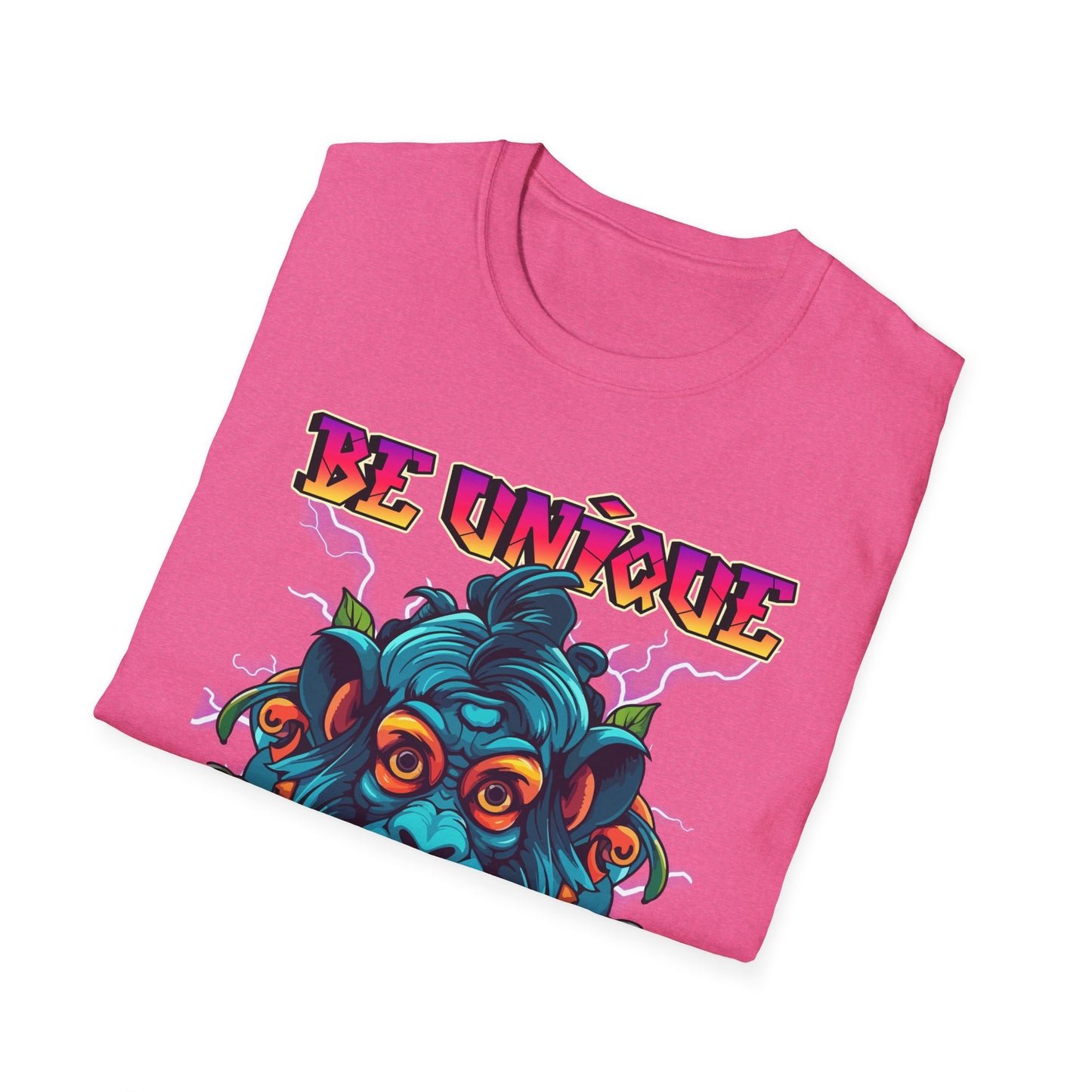 “Be Unique” Unisex Softstyle T-Shirt