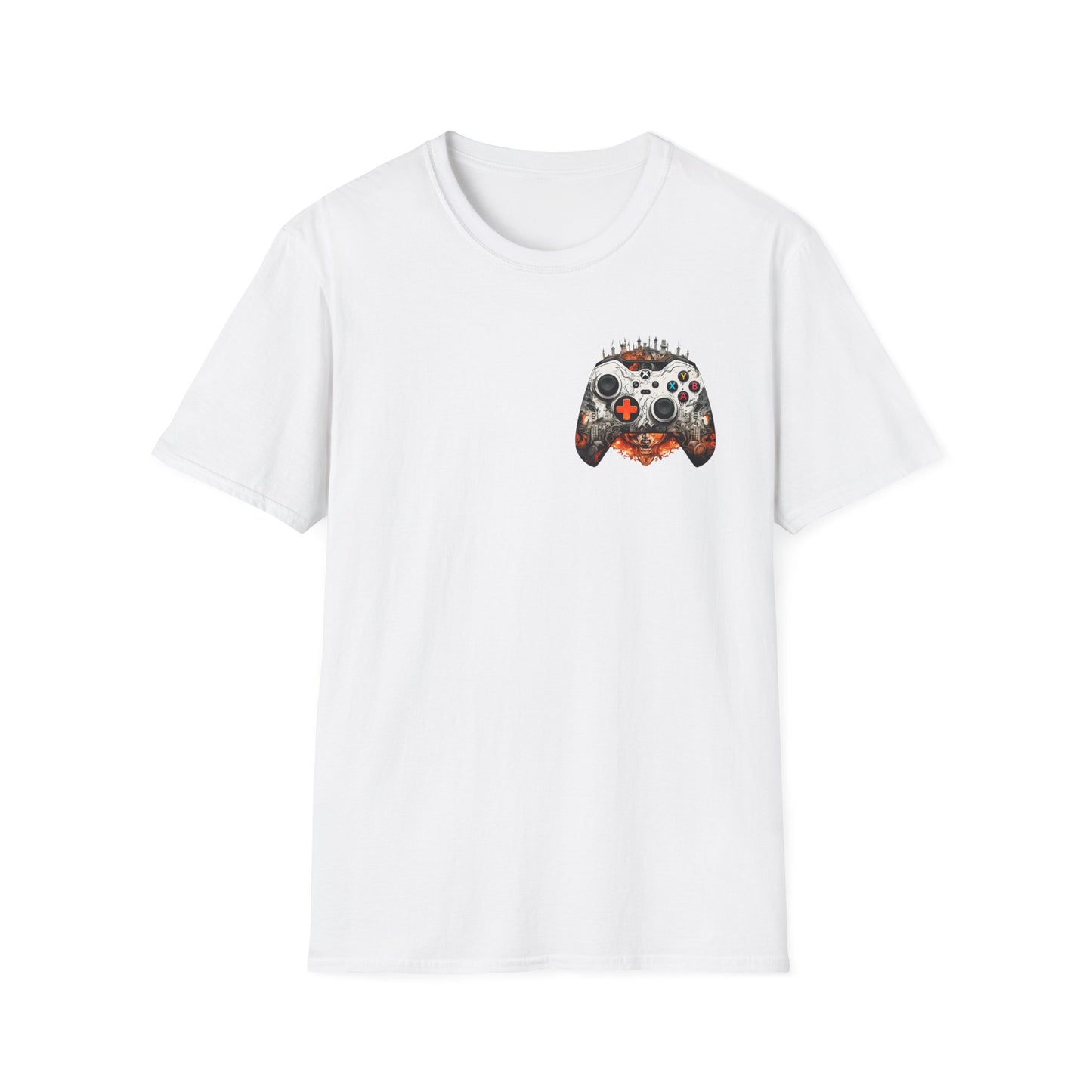 Unleash Your Inner Gamer with Our “Play Hard” Unisex Softstyle T-Shirt