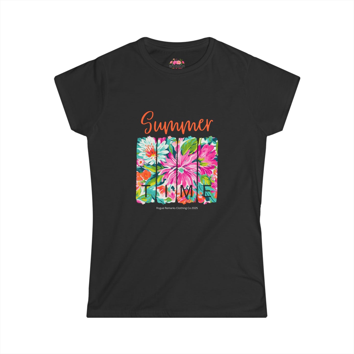 SUMMER TIME – Floral Edition Women's Tee