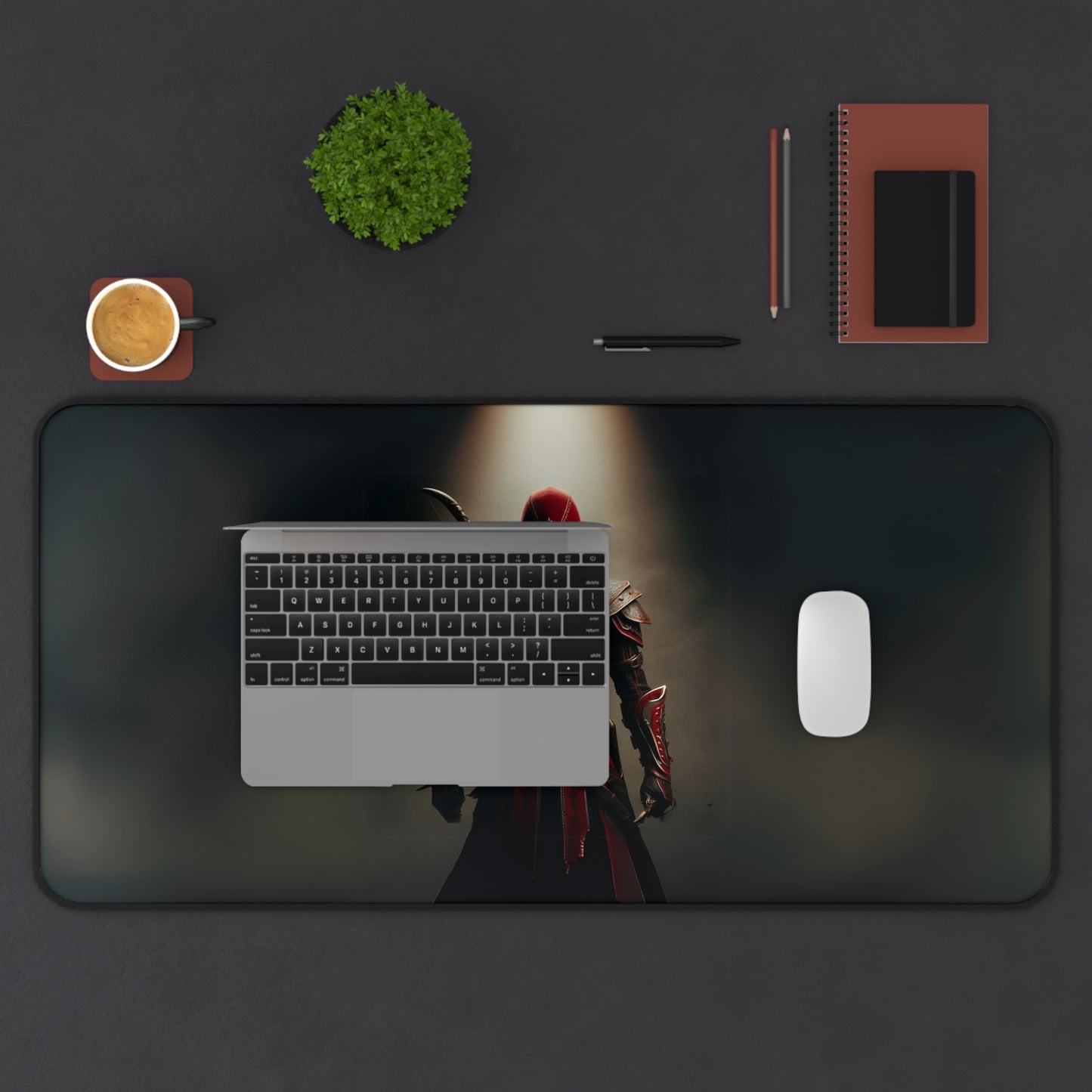 Shadowborn Assassin Gaming Desk Mat