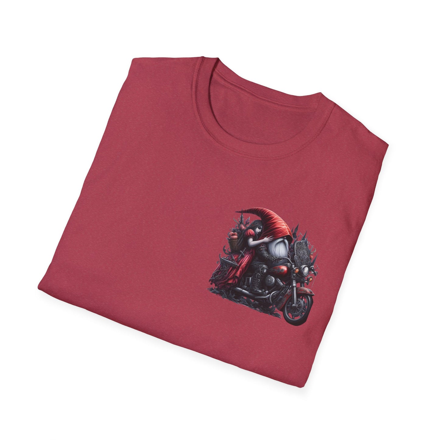 “Riding with My Gnomie” Unisex Softstyle T-Shirt