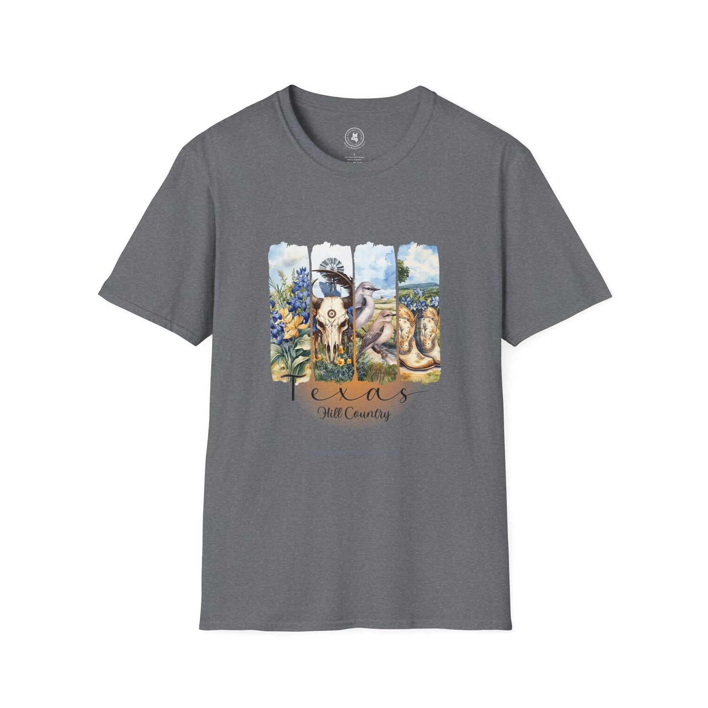Texas Hill Country Tee – Lone Star Roots Edition Unisex Softstyle Tee