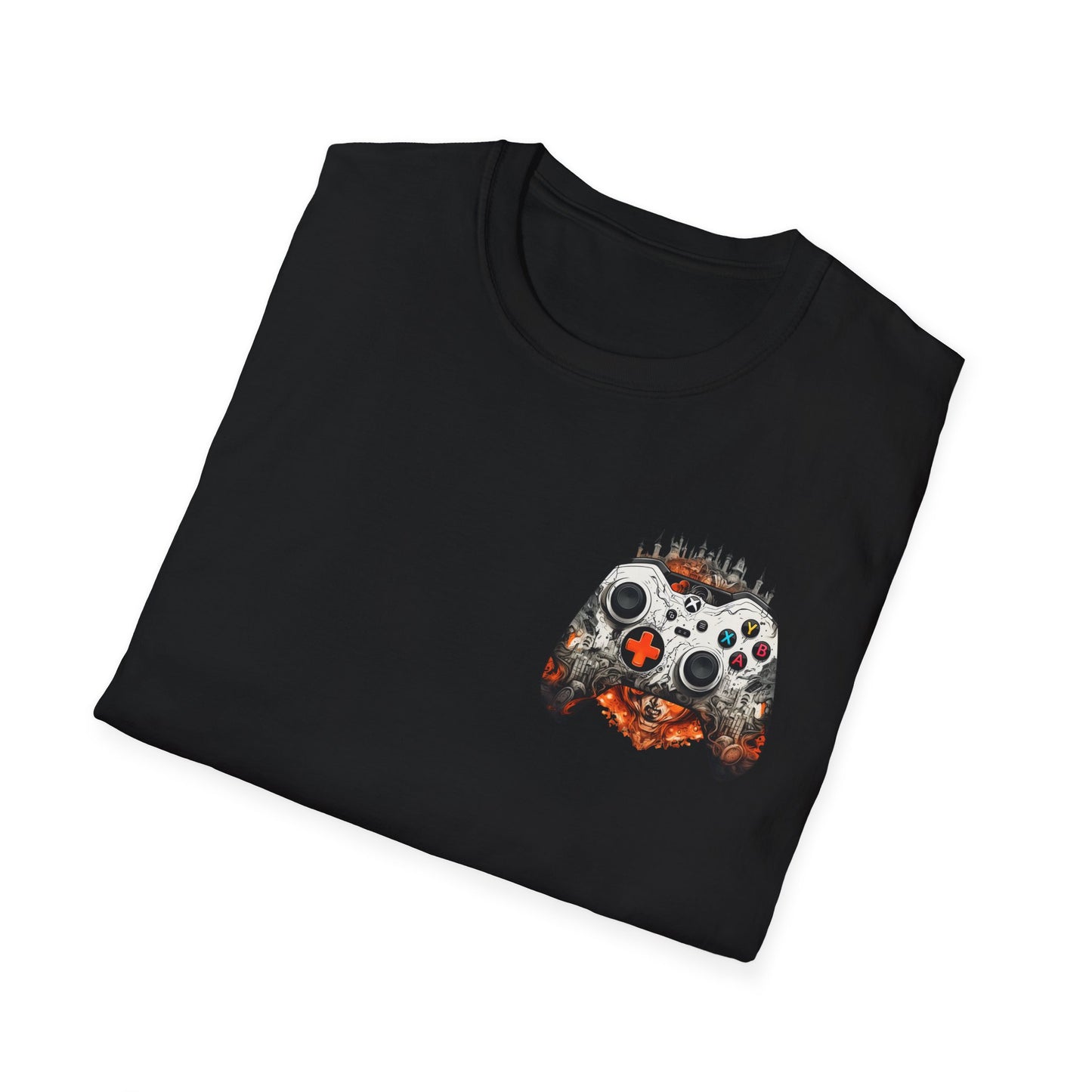 Unleash Your Inner Gamer with Our “Play Hard” Unisex Softstyle T-Shirt