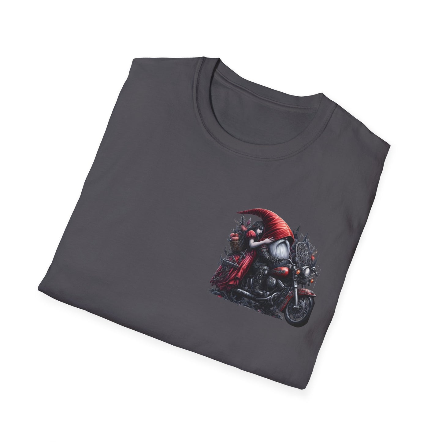 “Riding with My Gnomie” Unisex Softstyle T-Shirt