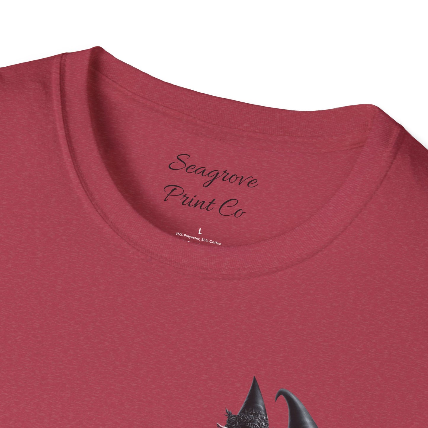 “Gothic Vibes, Midnight Rides” Unisex Softstyle T-Shirt