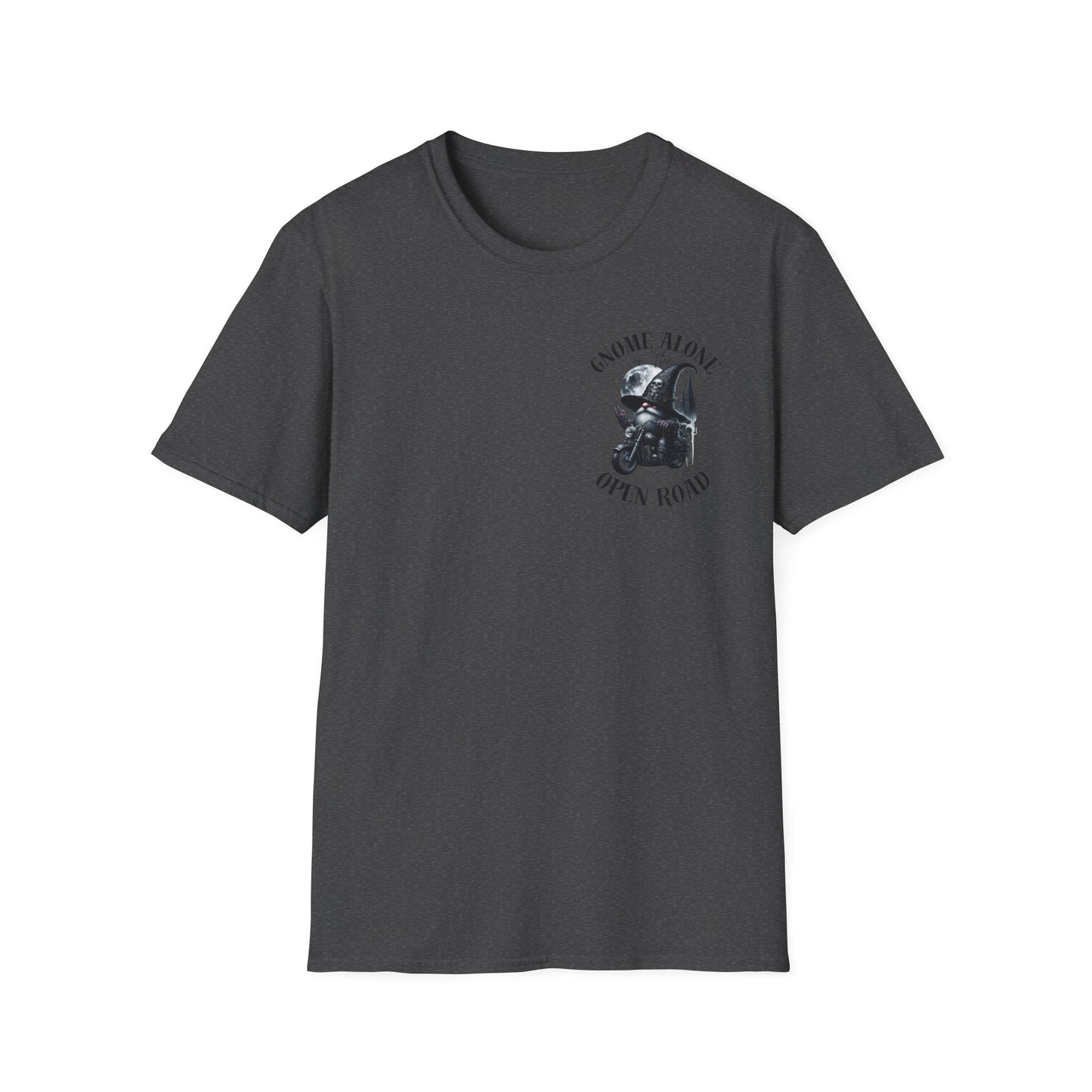 Gnome Alone on the Open Road Unisex Softstyle T-Shirt