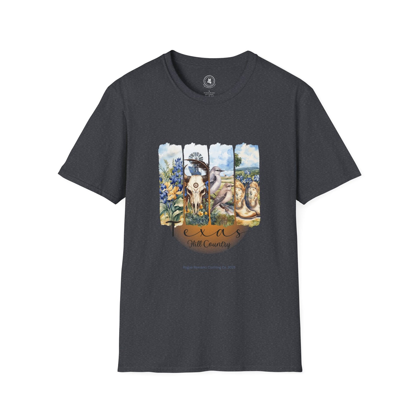 Texas Hill Country Tee – Lone Star Roots Edition Unisex Softstyle Tee