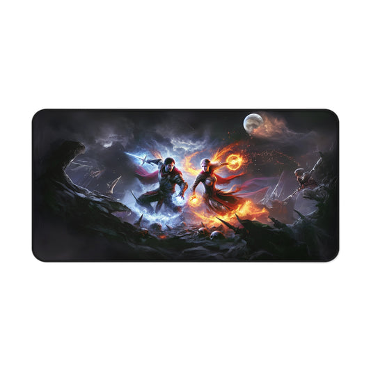 Elemental Duel Gaming Desk Mat