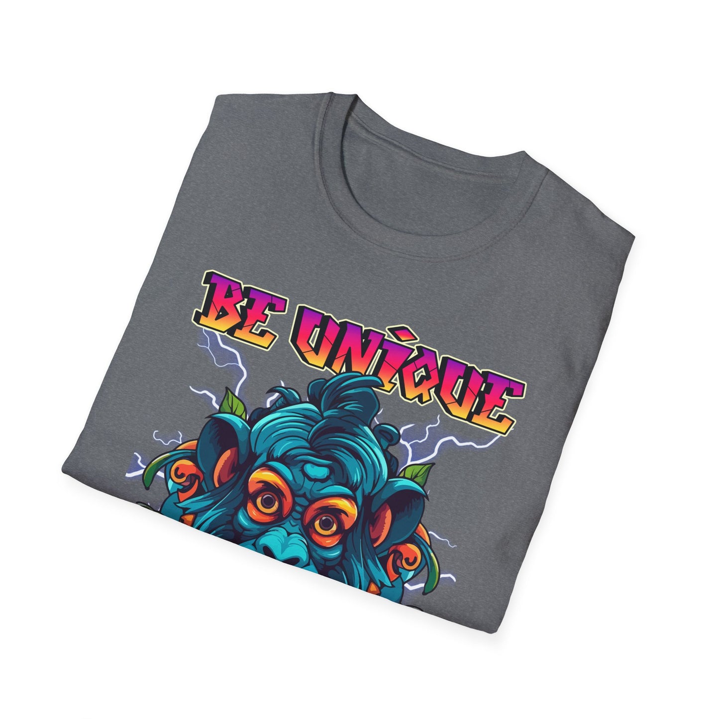 “Be Unique” Unisex Softstyle T-Shirt