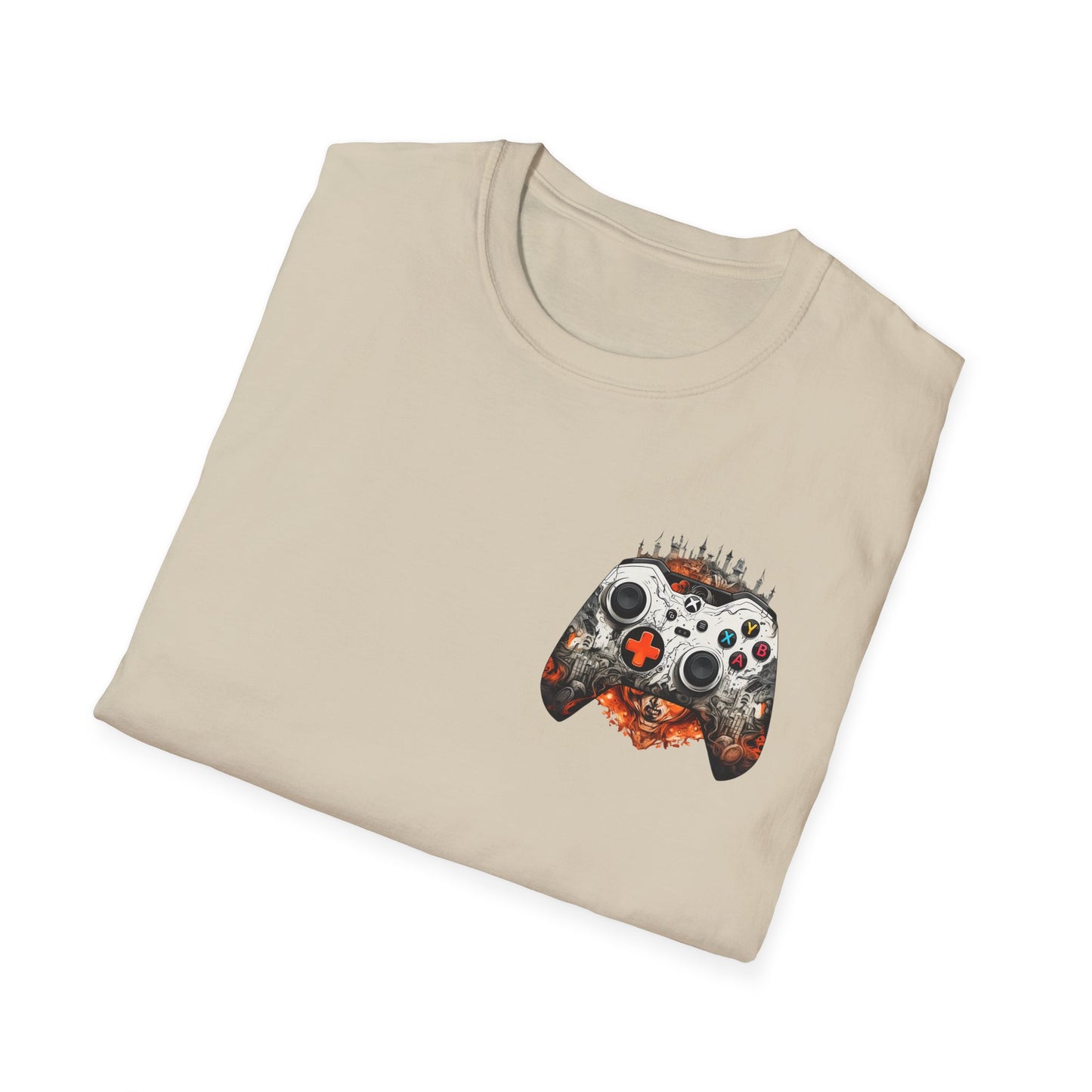 Unleash Your Inner Gamer with Our “Play Hard” Unisex Softstyle T-Shirt