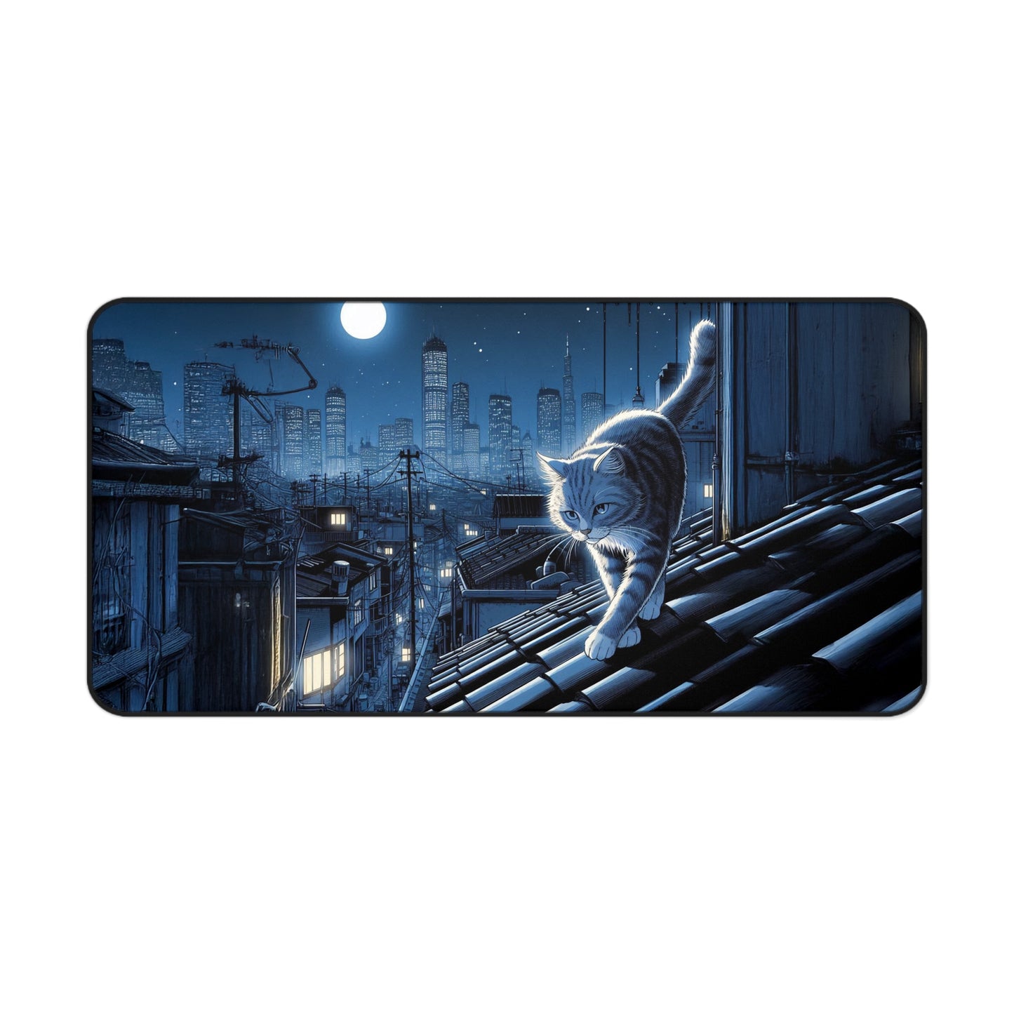 The Last Watcher Gaming Desk Mat