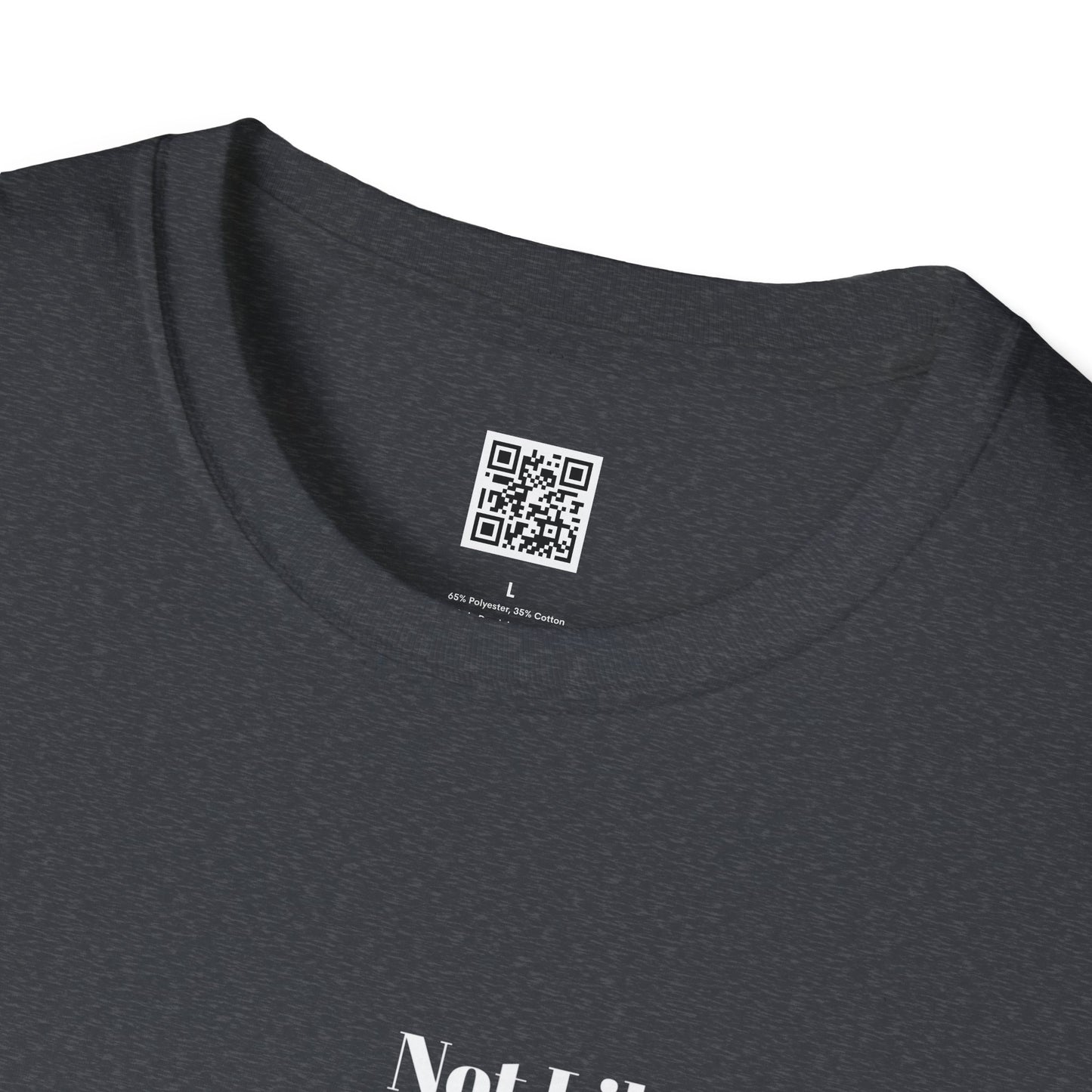“Don’t Be a Little B**” QR Code Tee – SCAN IF YOU DARE!