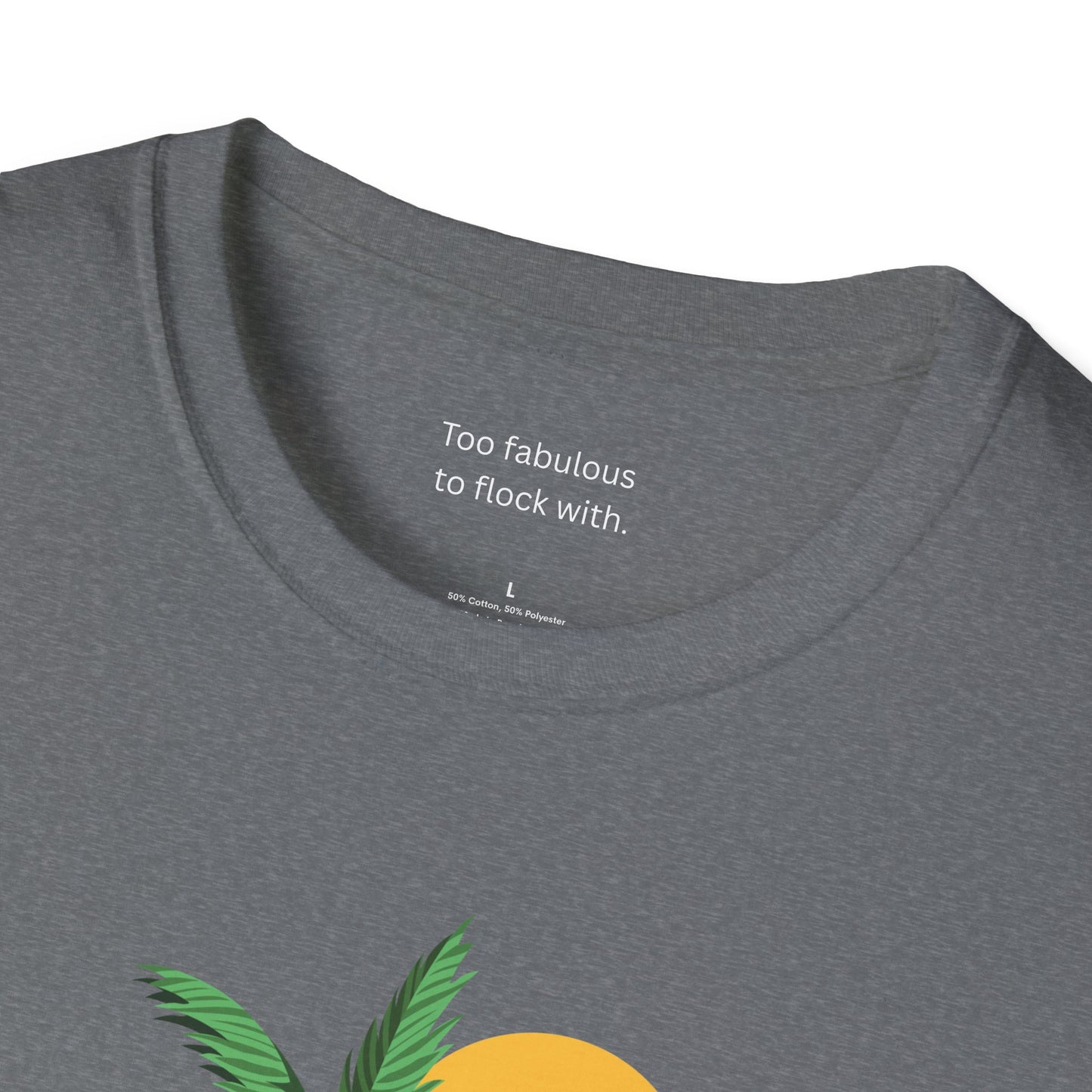 Aloha Summer – Where Sass Meets Sunshine Unisex Softstyle T-Shirt