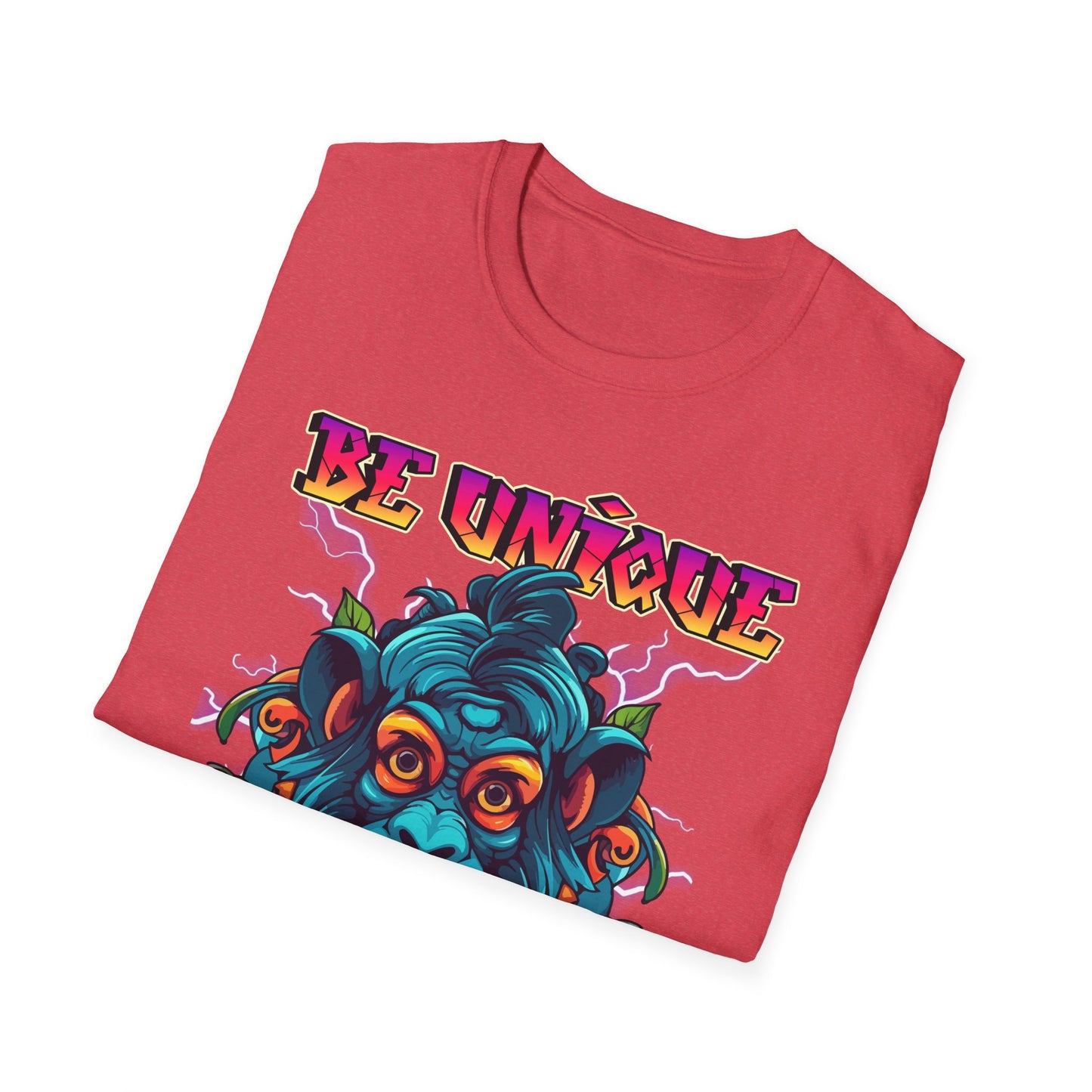 “Be Unique” Unisex Softstyle T-Shirt