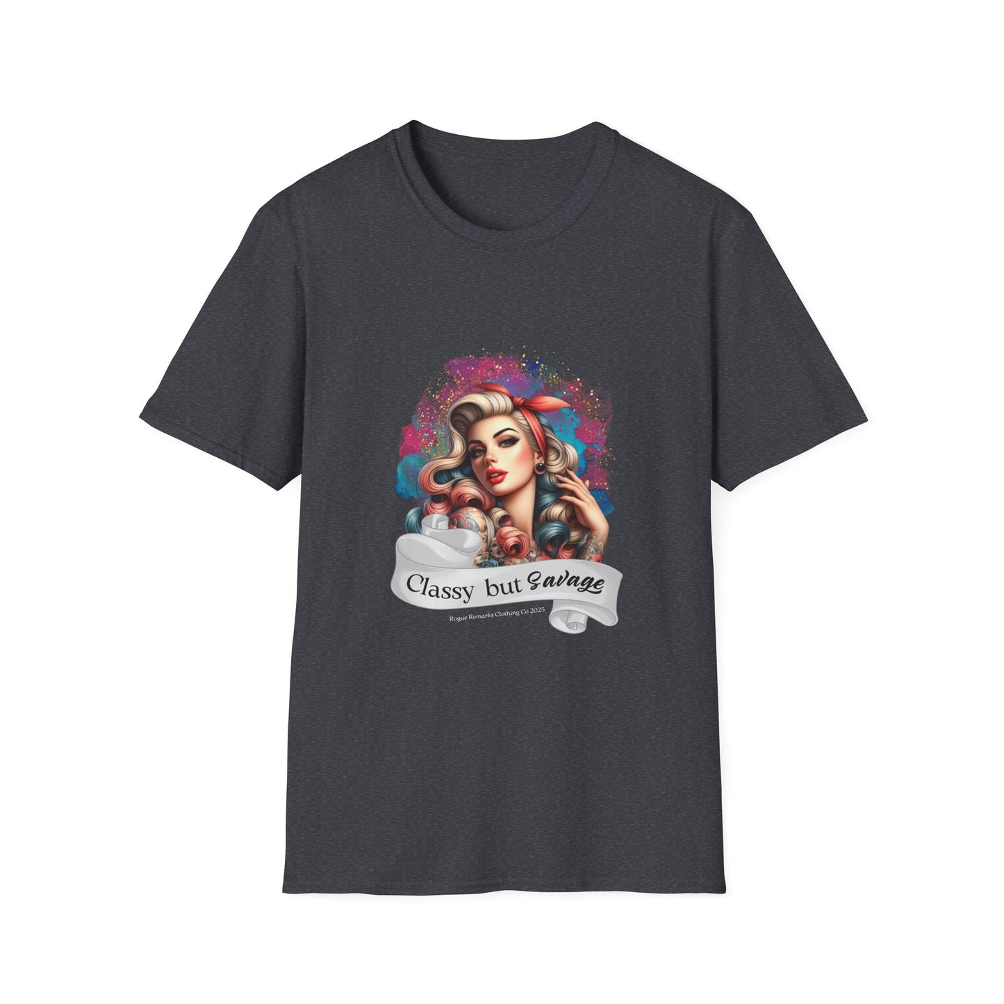 Classy but Savage Unisex Softstyle T-Shirt