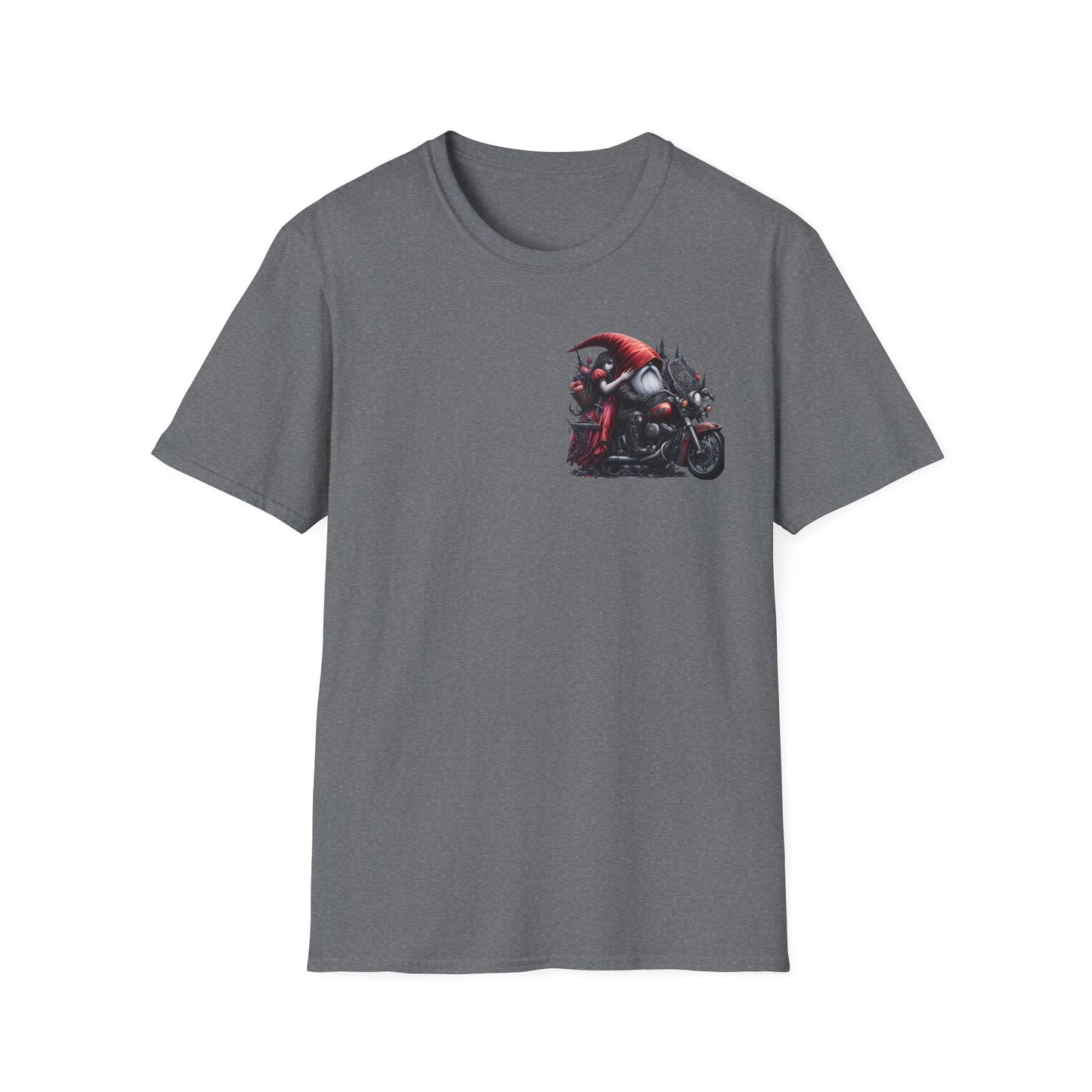 “Riding with My Gnomie” Unisex Softstyle T-Shirt