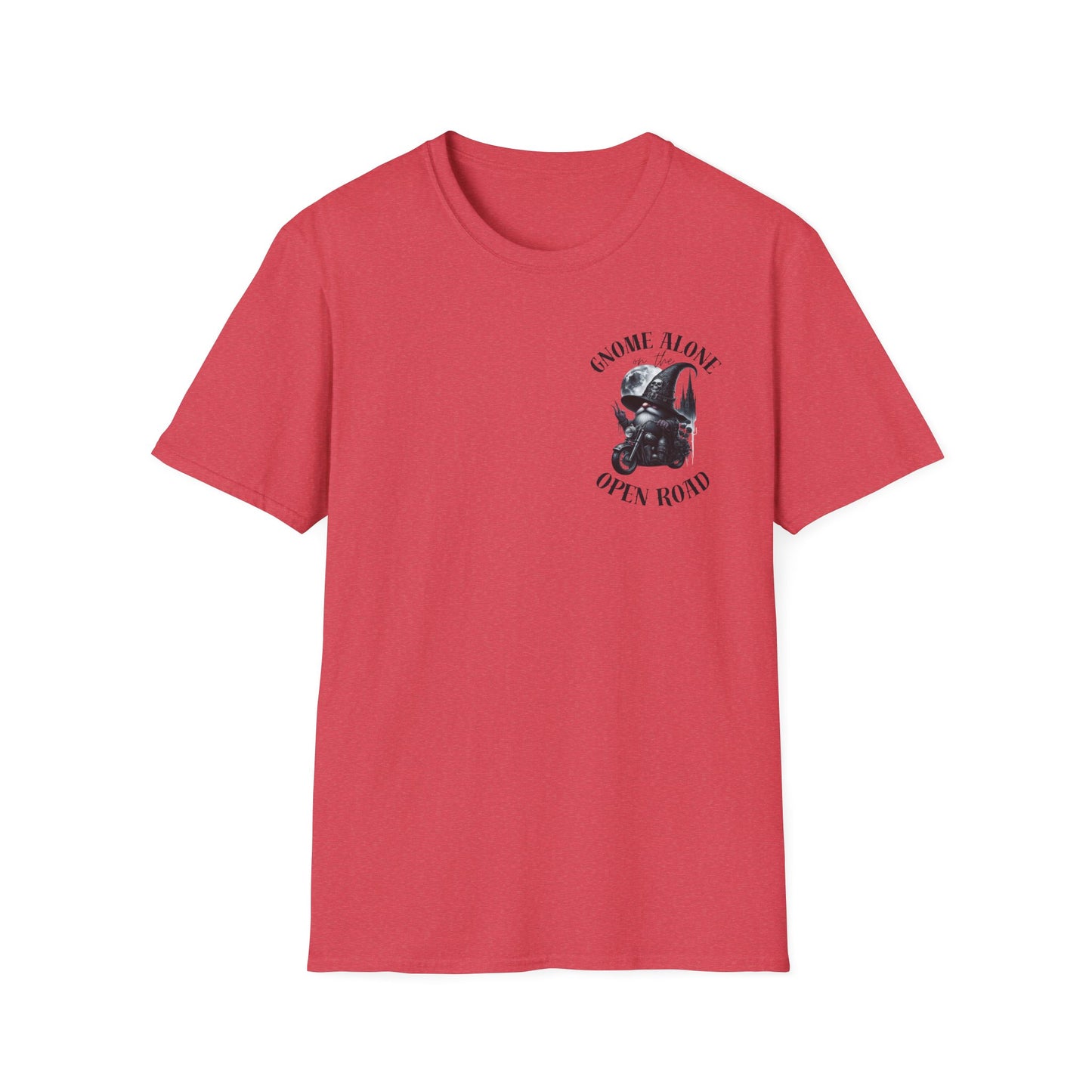 Gnome Alone on the Open Road Unisex Softstyle T-Shirt