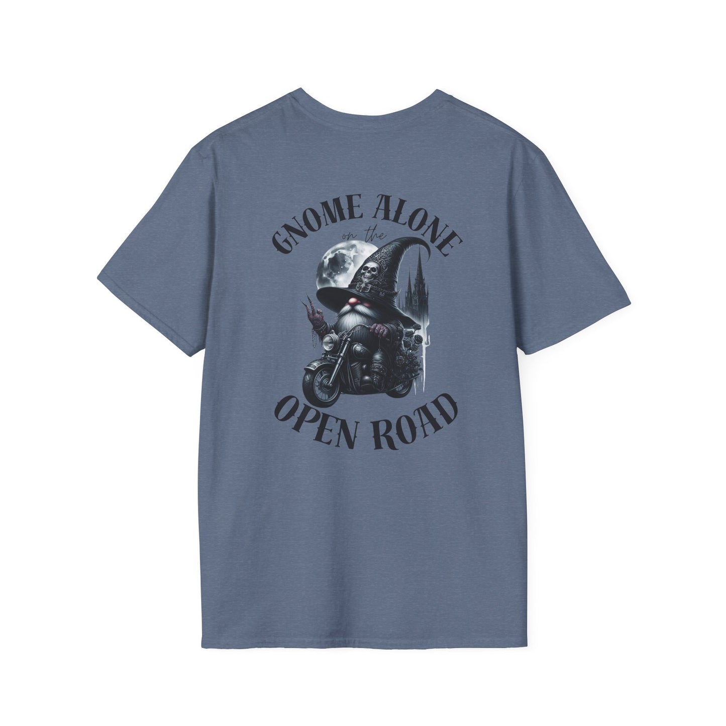 Gnome Alone on the Open Road Unisex Softstyle T-Shirt