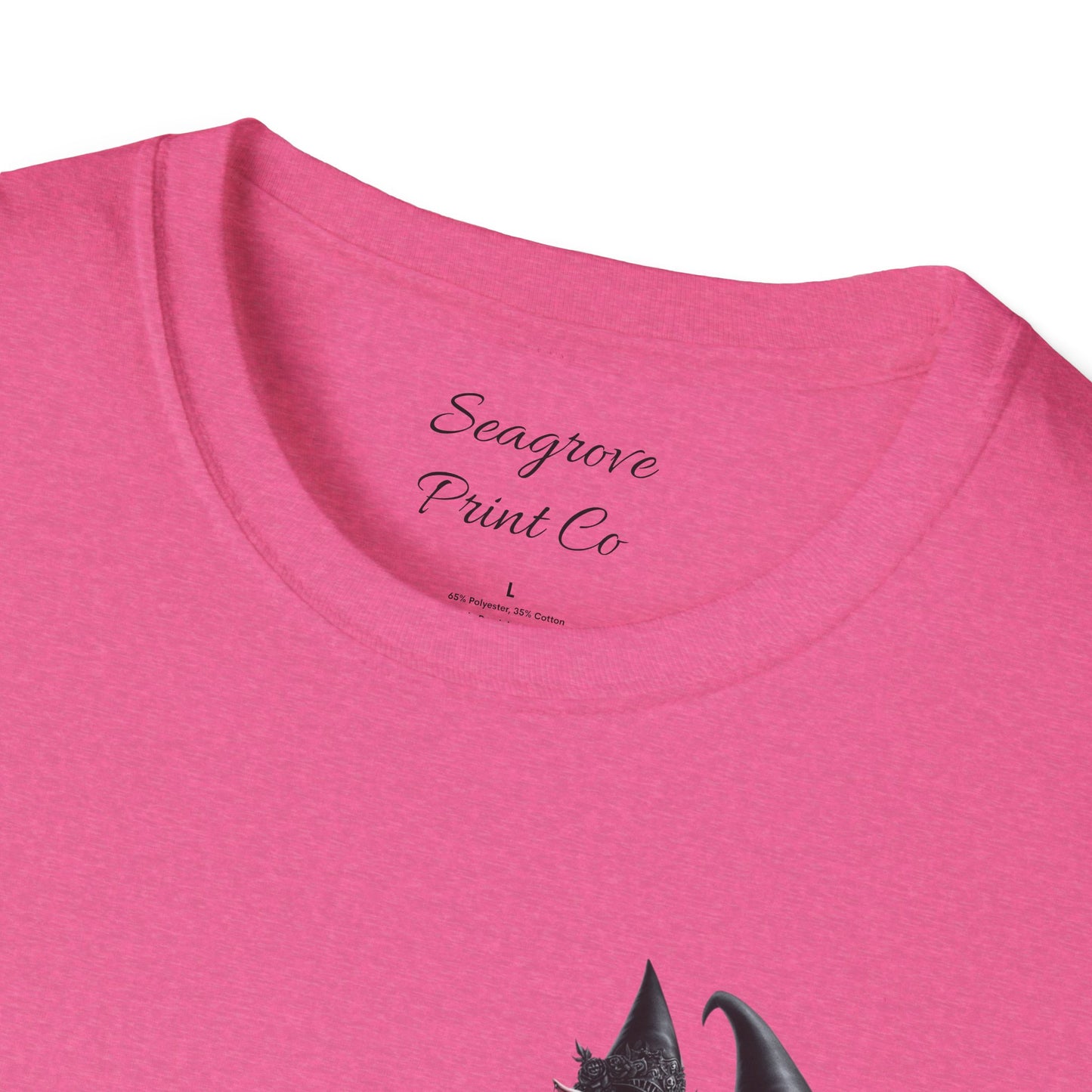 “Gothic Vibes, Midnight Rides” Unisex Softstyle T-Shirt
