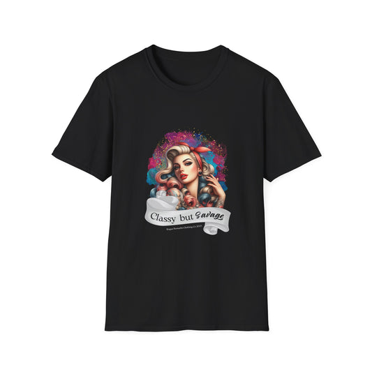 Classy but Savage Unisex Softstyle T-Shirt