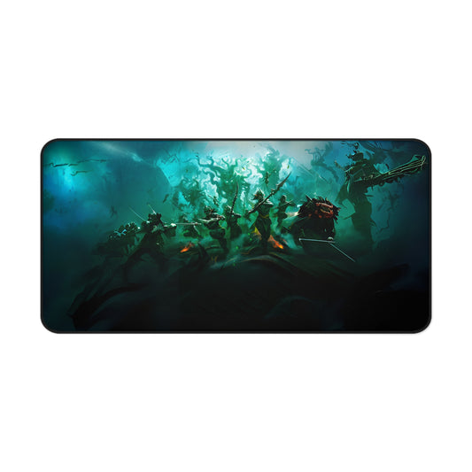 Tide of the Deep Gaming Desk Mat