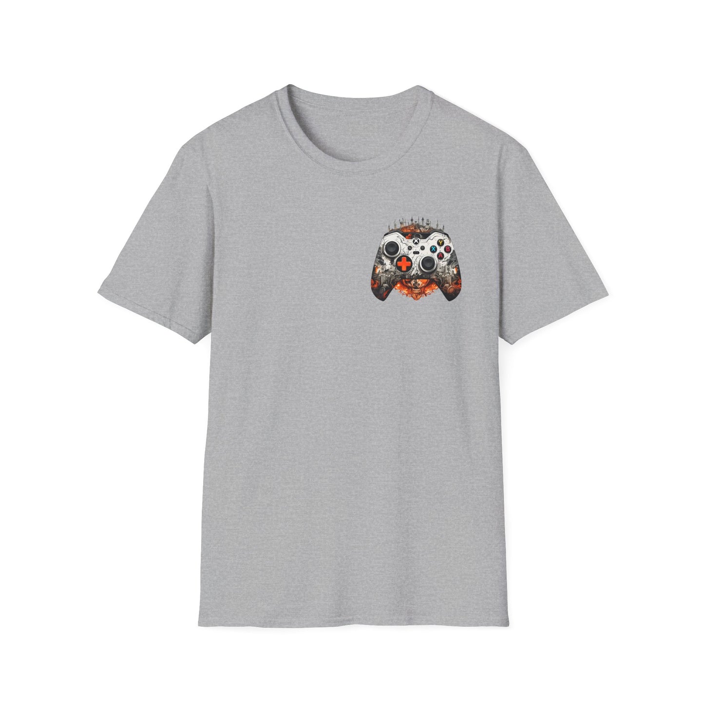 Unleash Your Inner Gamer with Our “Play Hard” Unisex Softstyle T-Shirt