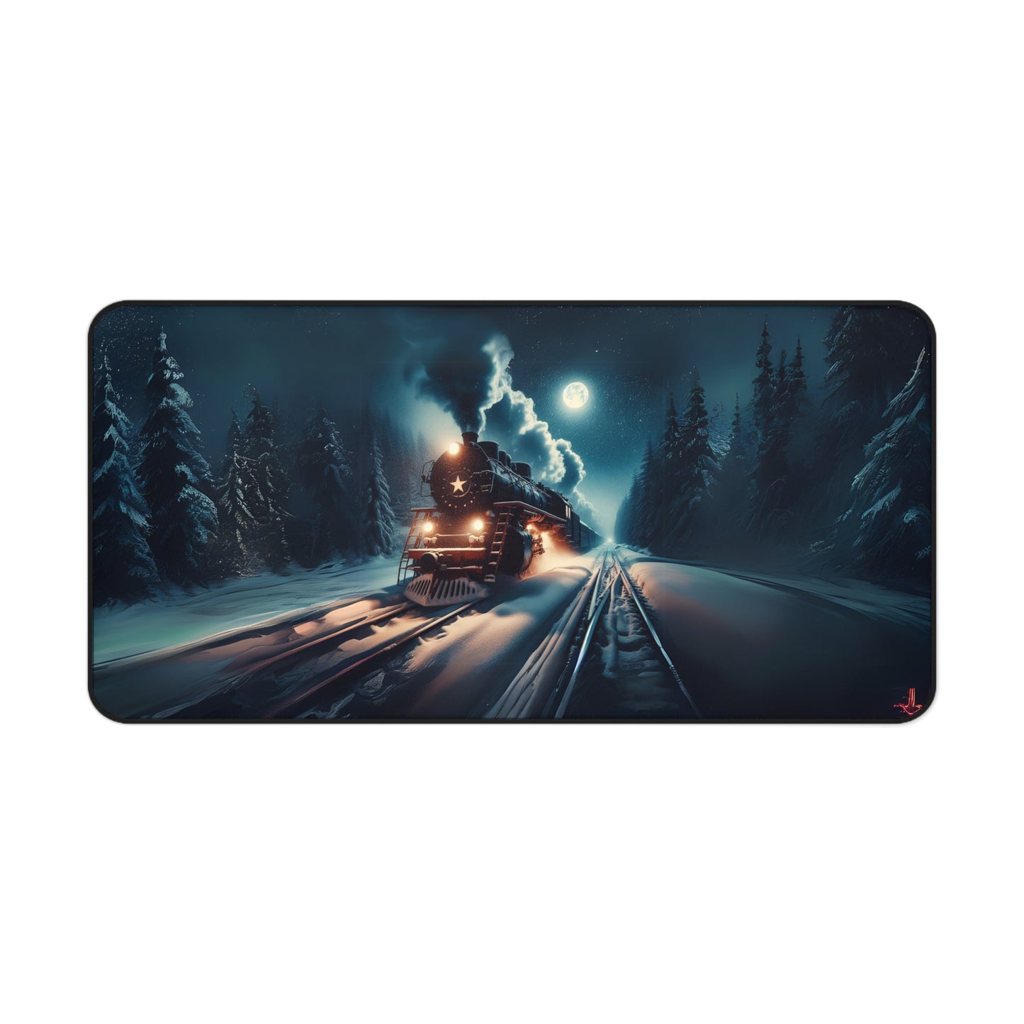 Midnight Express Gaming Desk Mat
